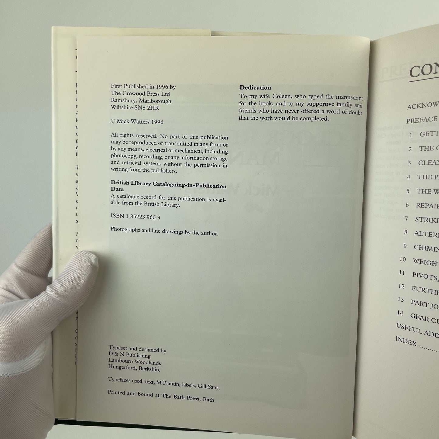 The Clock Repairer's Manual