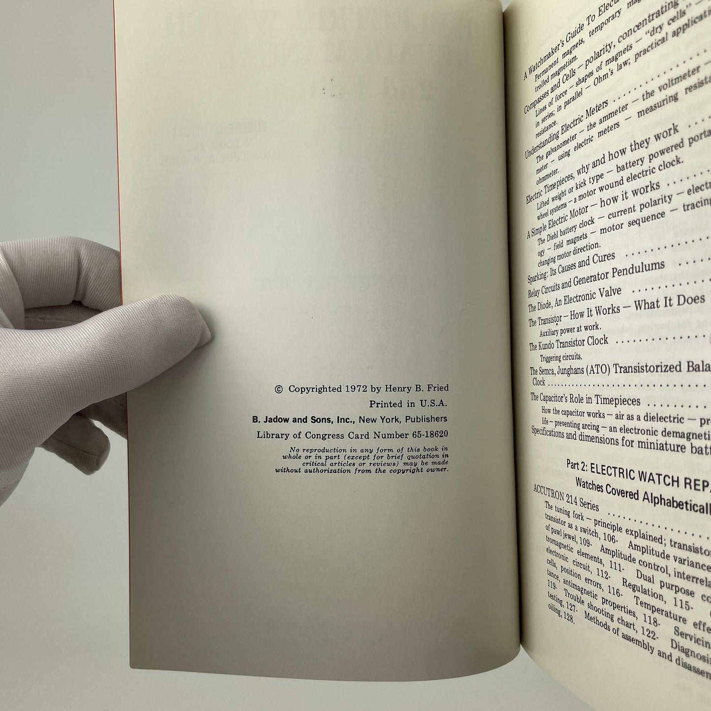The Electric Watch Repair Manual