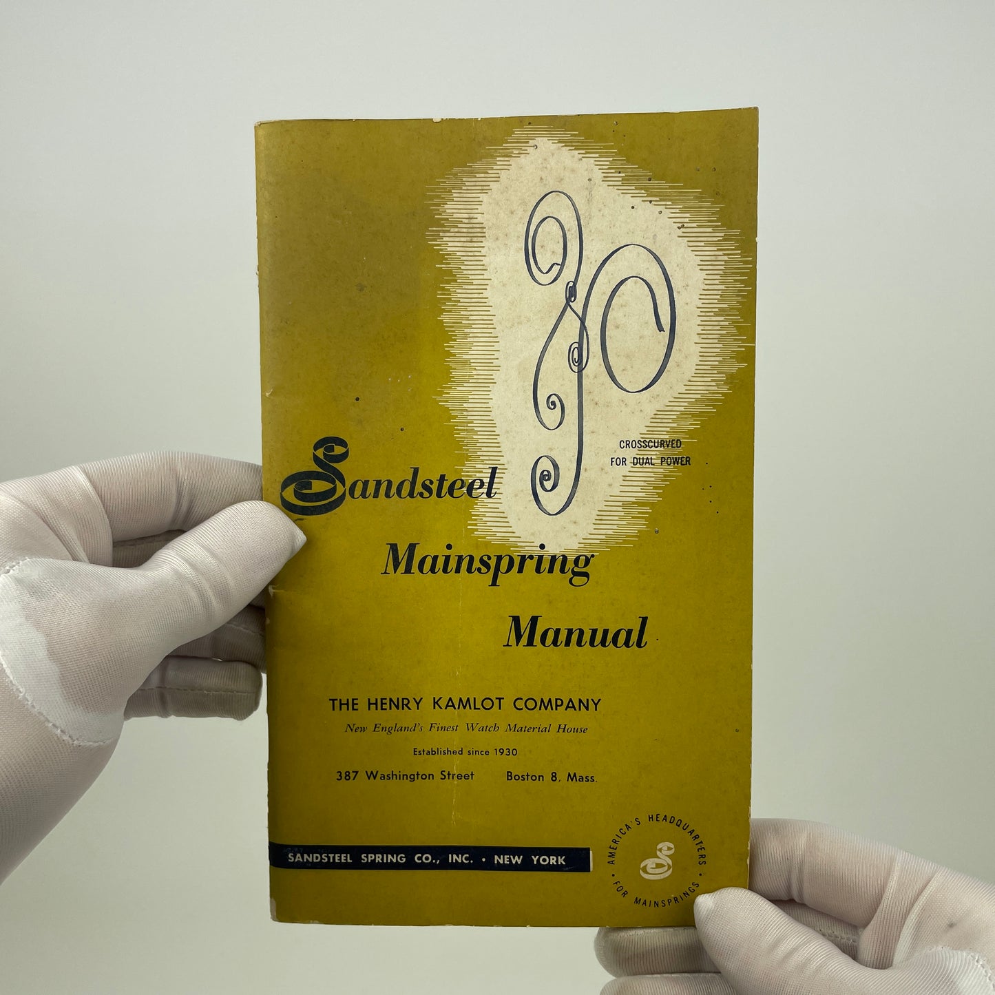 Sandsteel Mainspring Manual