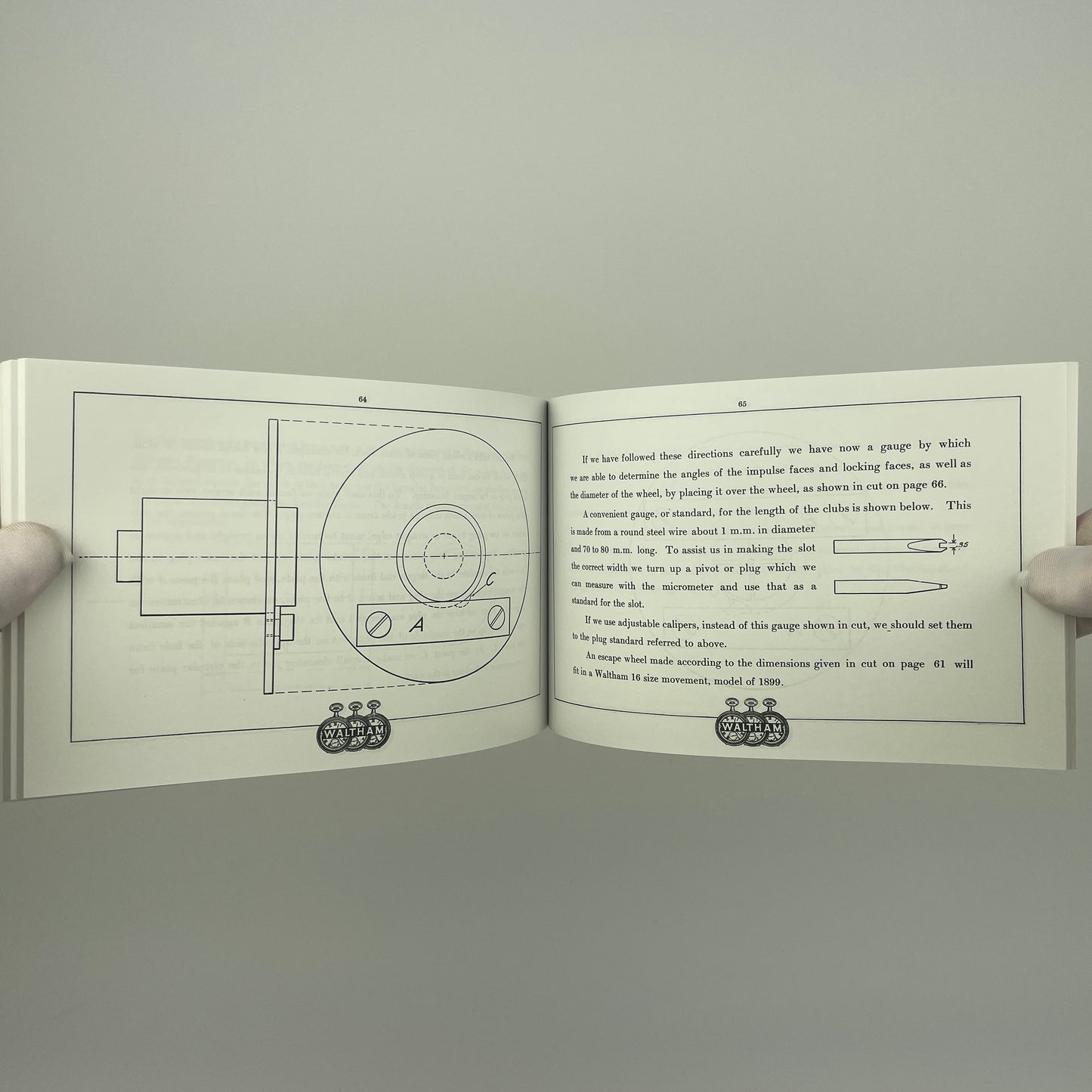 Jan Lot 12- Waltham Watch Co. Helpful Information for Watchmakers Catalog