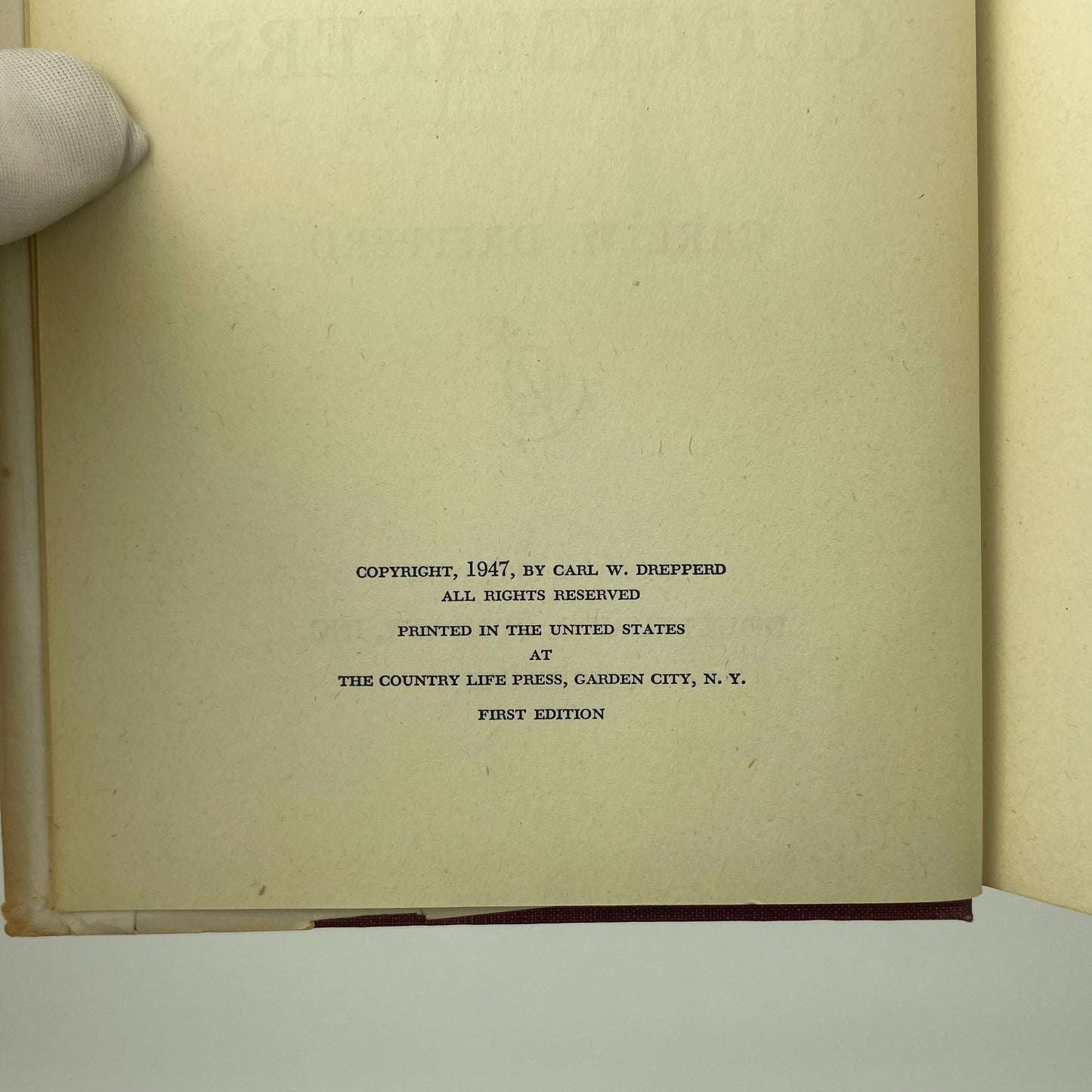 Jan Lot 149- American Clocks and Clock Makers by Carl W. Drepperd