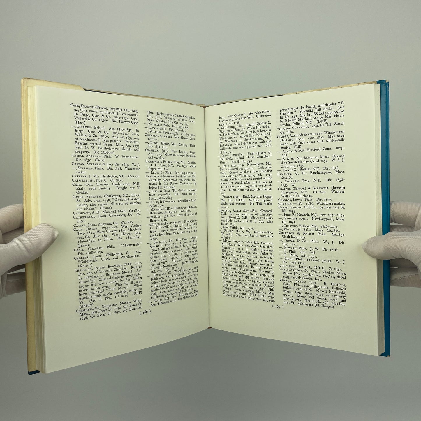 Jan Lot 154- The Book of American Clocks by Brooks Palmer
