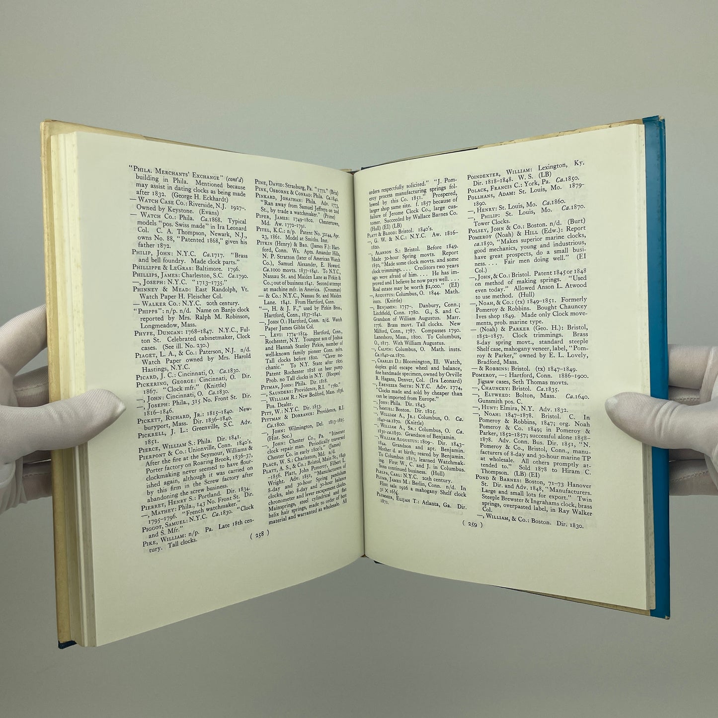 Jan Lot 154- The Book of American Clocks by Brooks Palmer