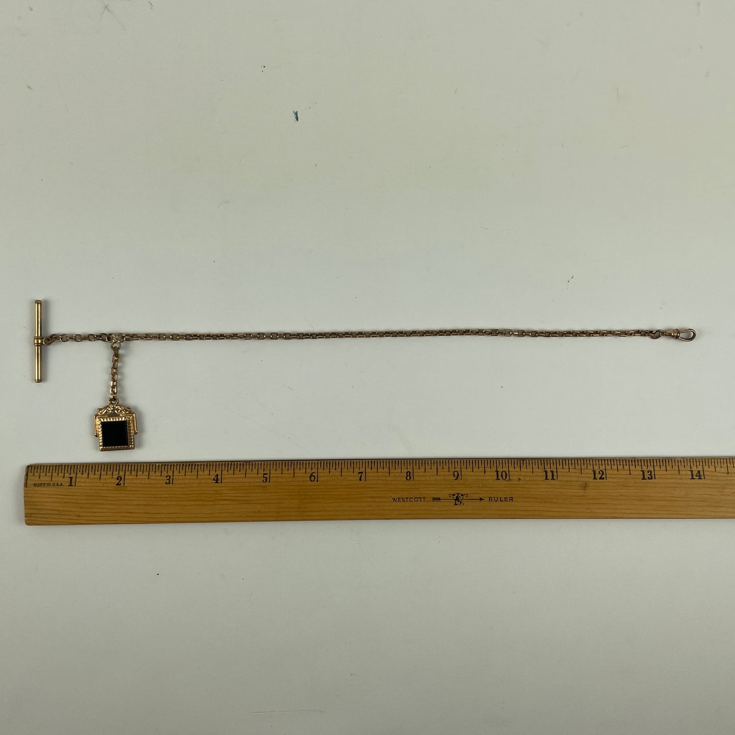 Jan Lot 8- Men’s 13-inch YGF Pocket Watch Chain