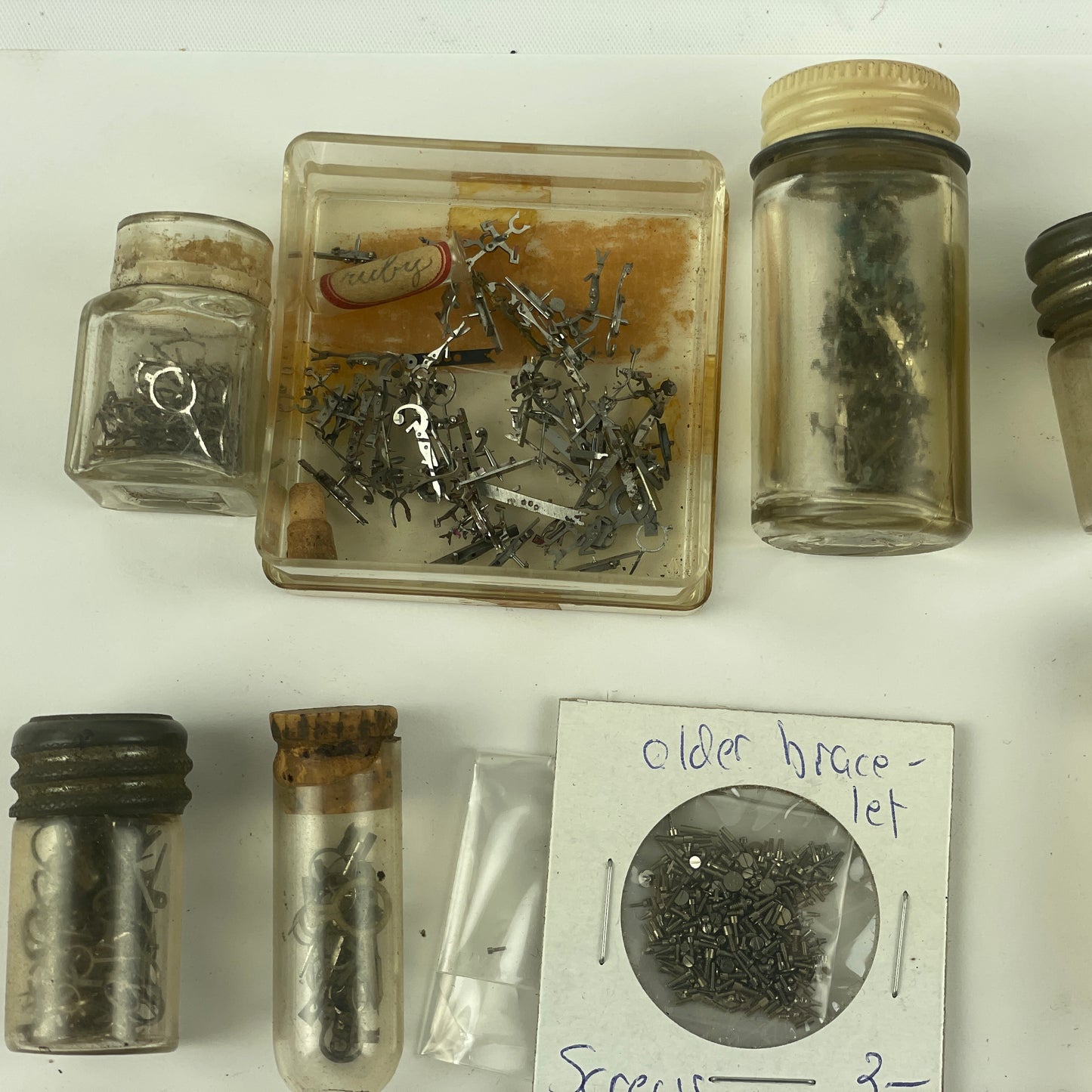 Jan Lot 57- Watchmaker’s Selection of Pocket Watch Parts