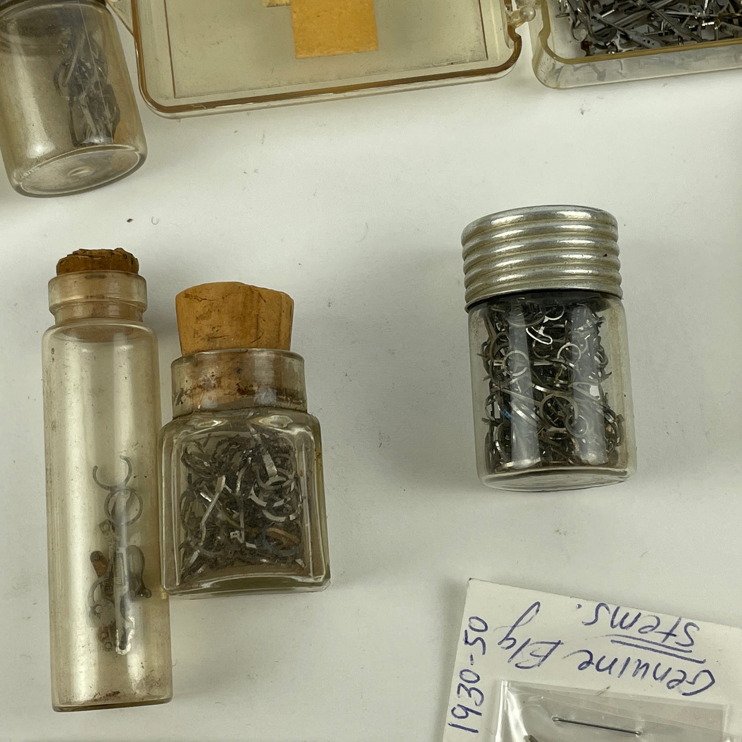 Jan Lot 57- Watchmaker’s Selection of Pocket Watch Parts
