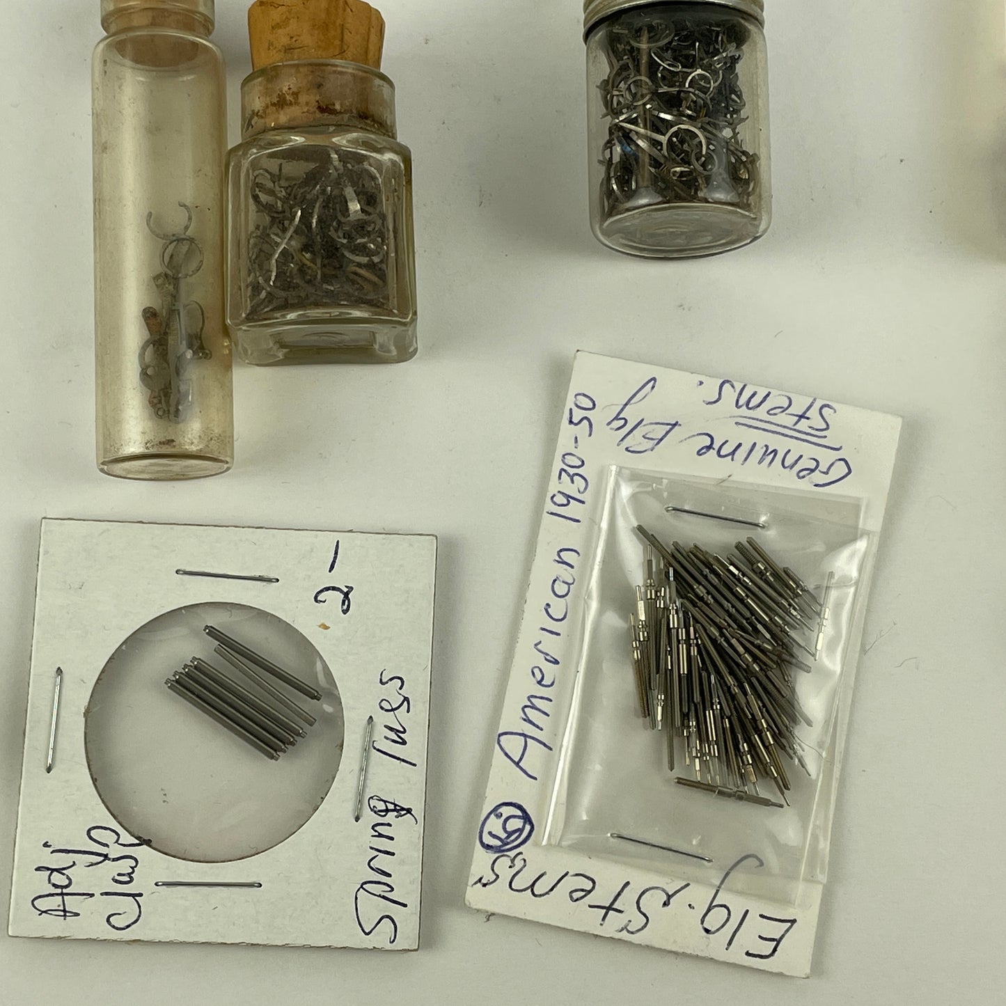 Jan Lot 57- Watchmaker’s Selection of Pocket Watch Parts