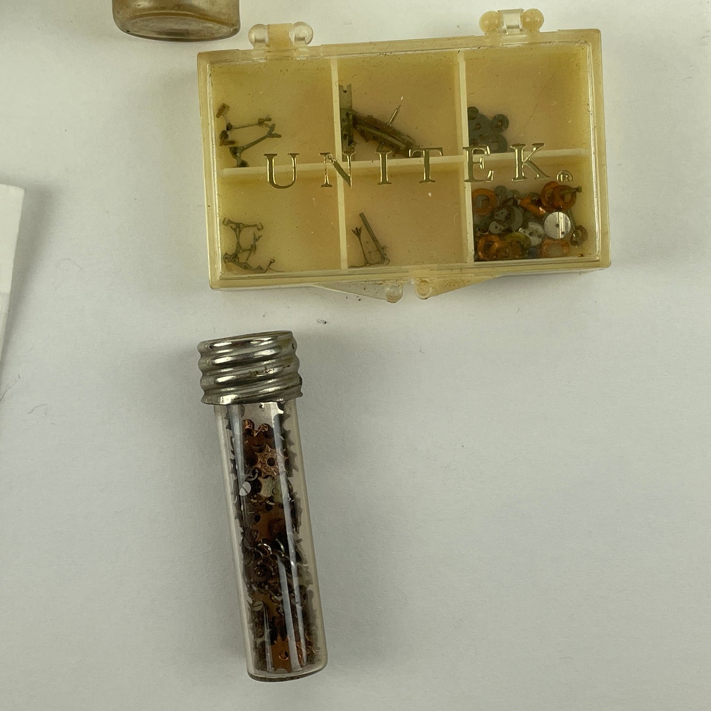 Jan Lot 57- Watchmaker’s Selection of Pocket Watch Parts