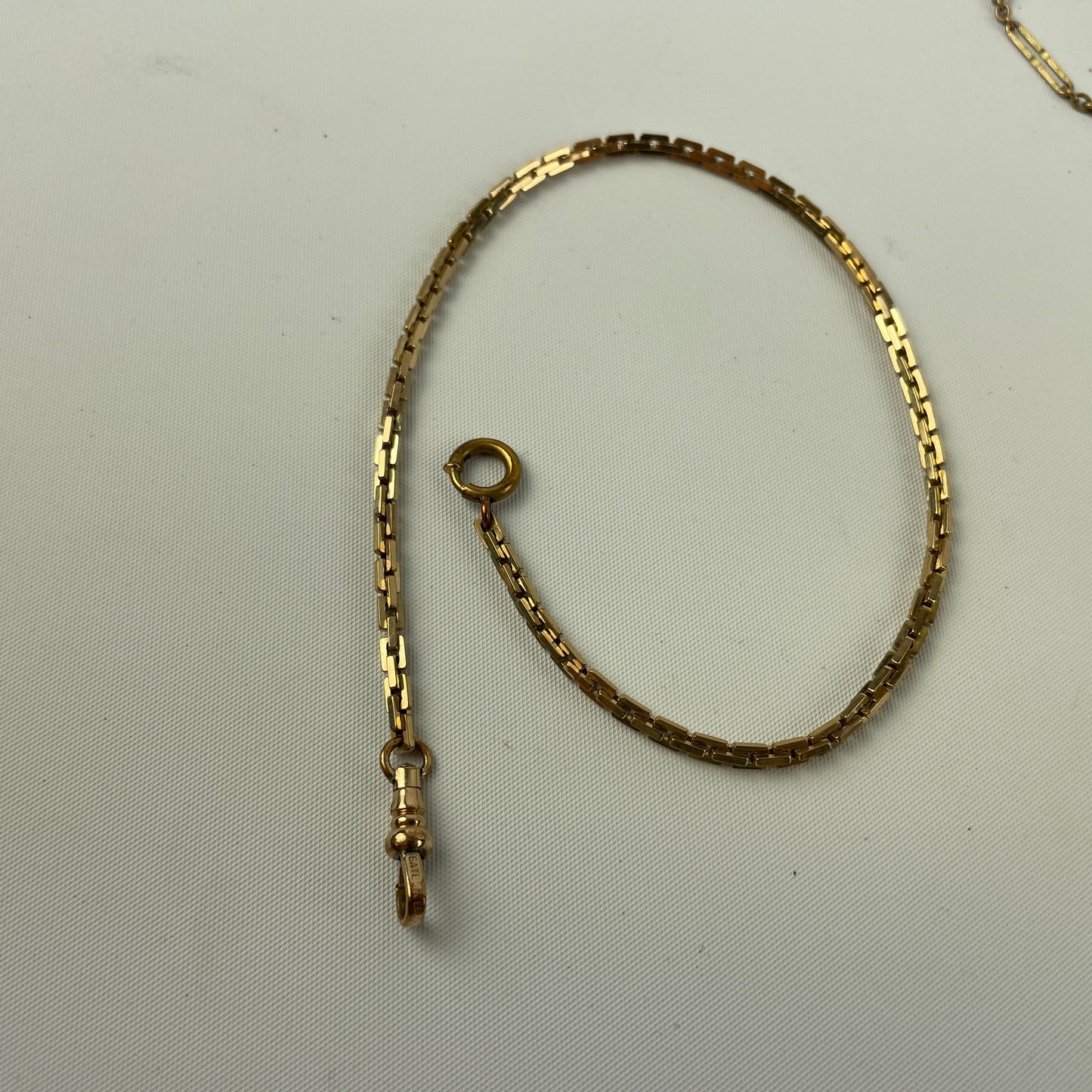 Jan Lot 67- Three Antique YGF Men's Pocket Watch Chains