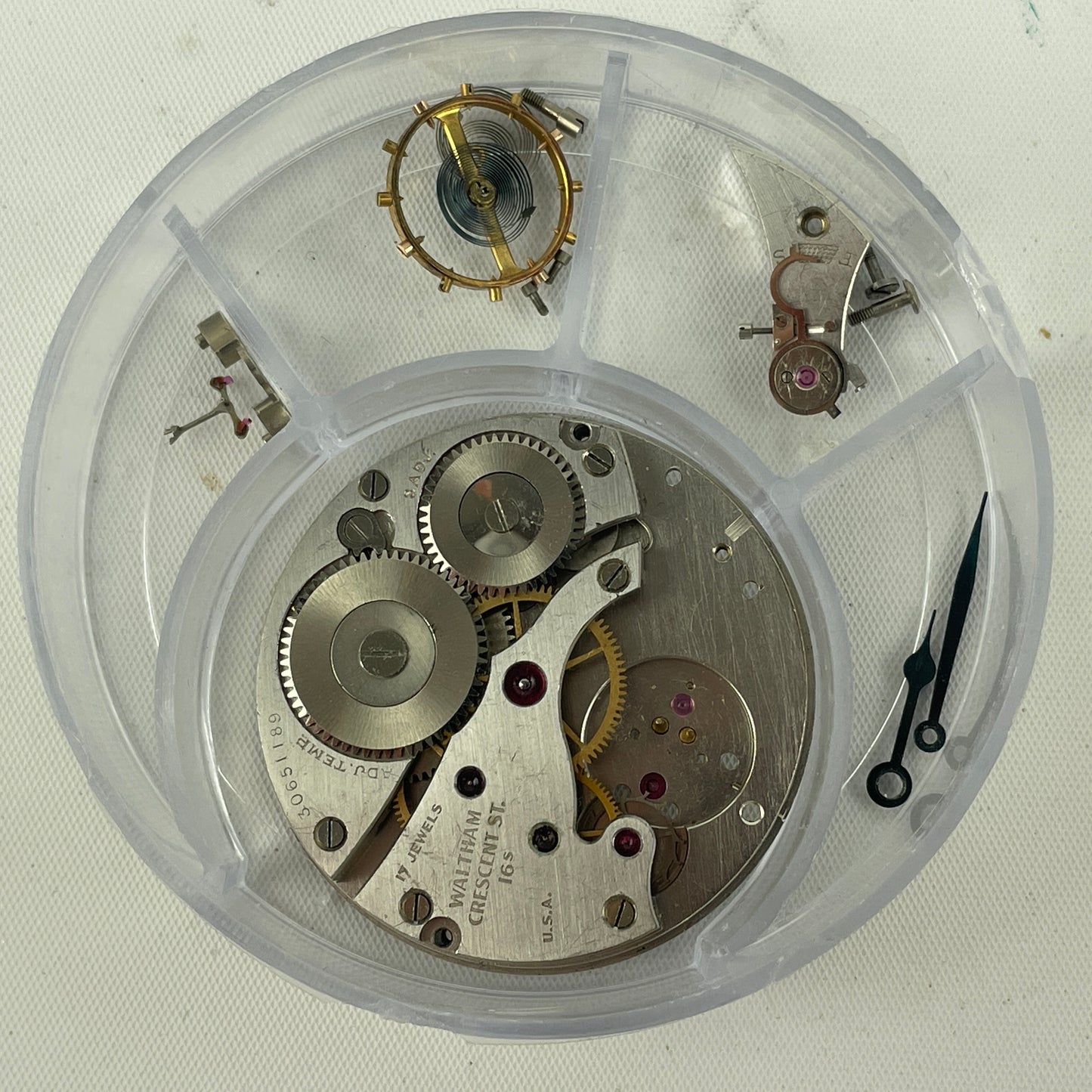 Jan Lot 84- Waltham Pair of 16 Size Pocket Watch Disassembled Movements