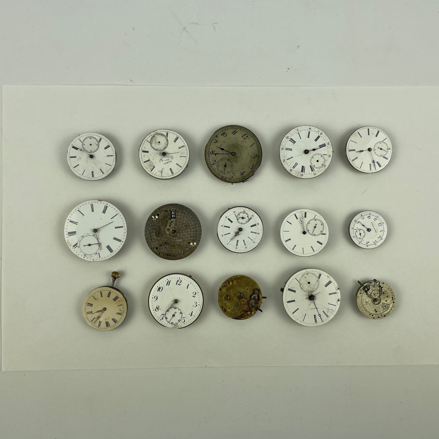 Jan Lot 86- Swiss Pocket Watch Movements (15)