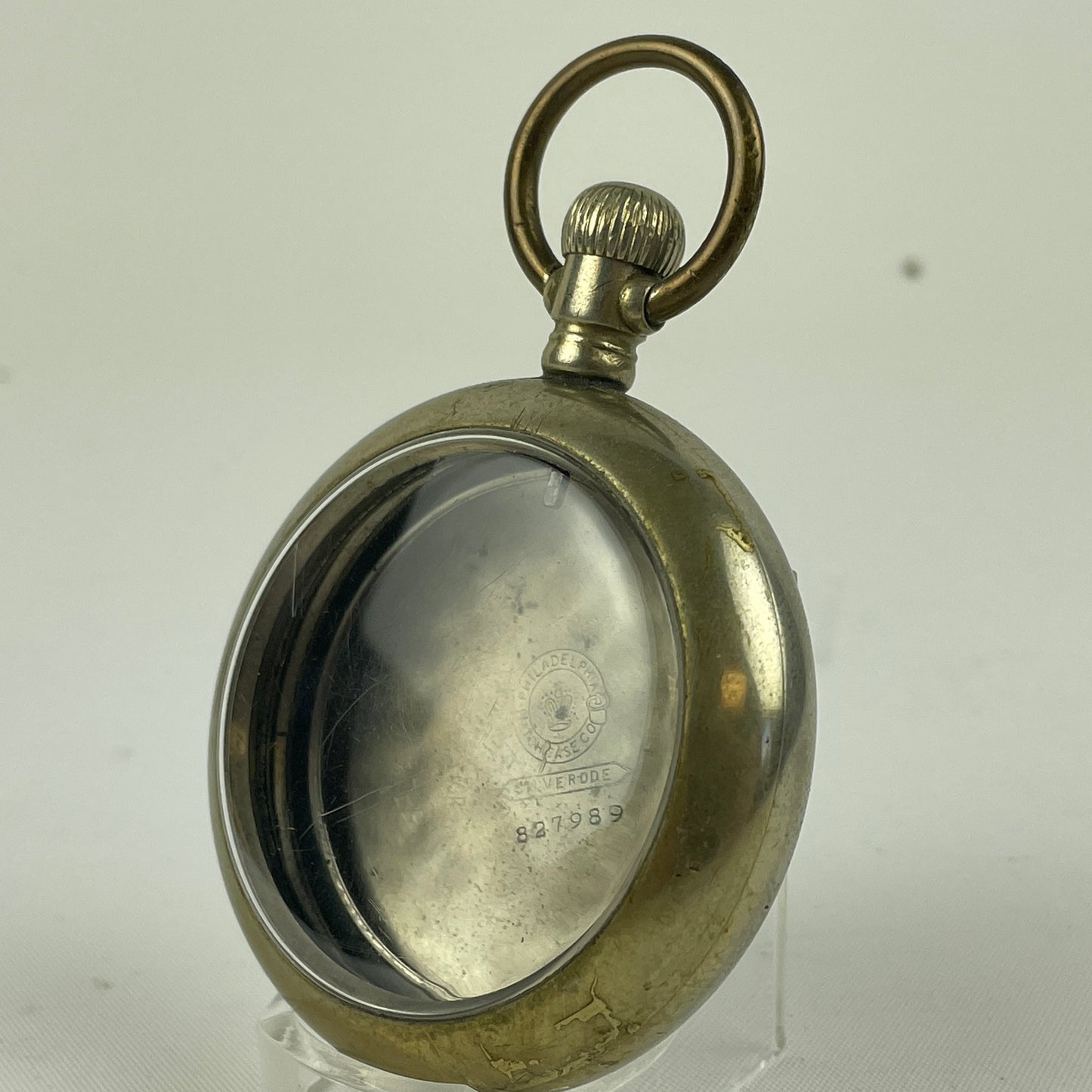 Jan Lot 88- American 18 Size Nickel Open Face Pocket Watch Case