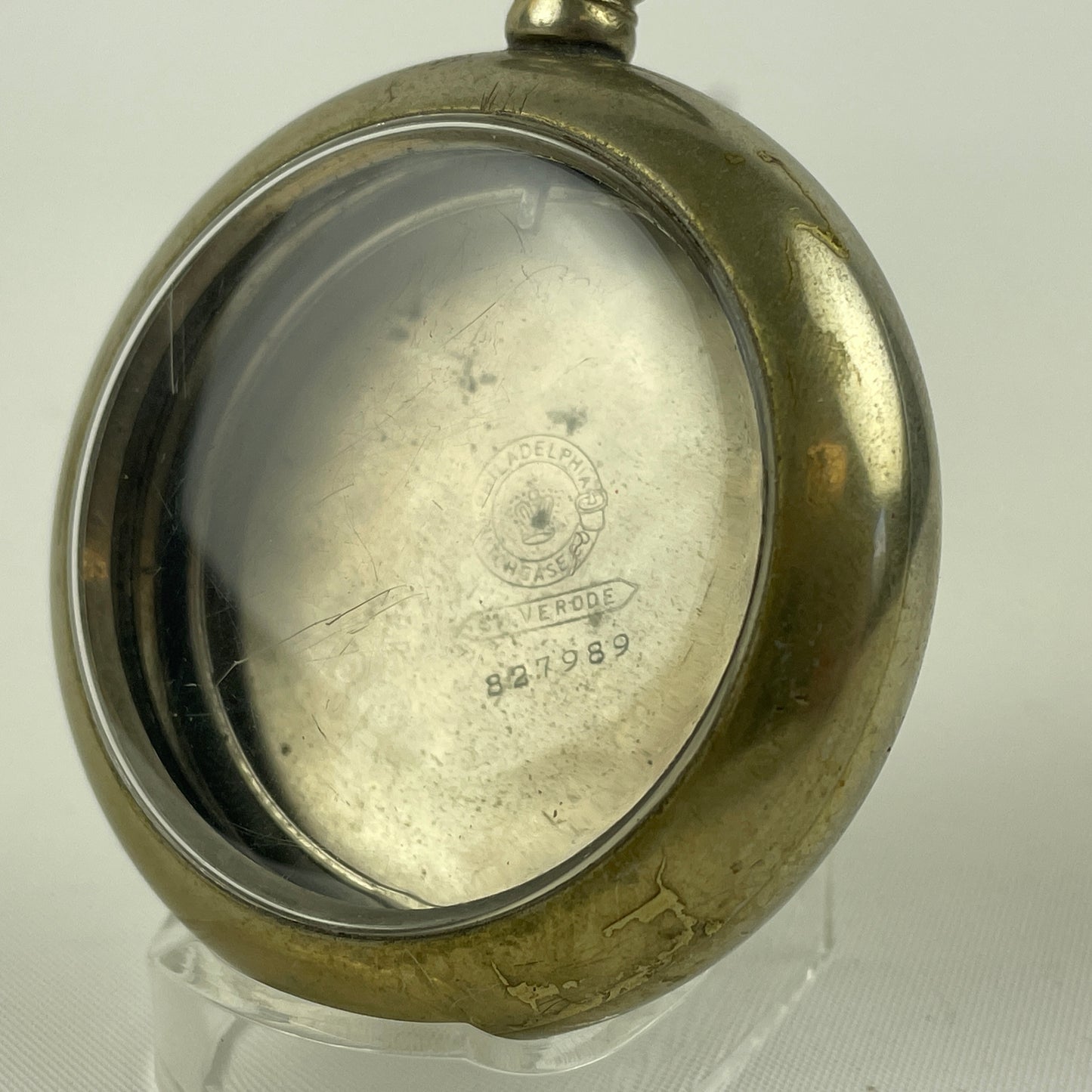 Jan Lot 88- American 18 Size Nickel Open Face Pocket Watch Case