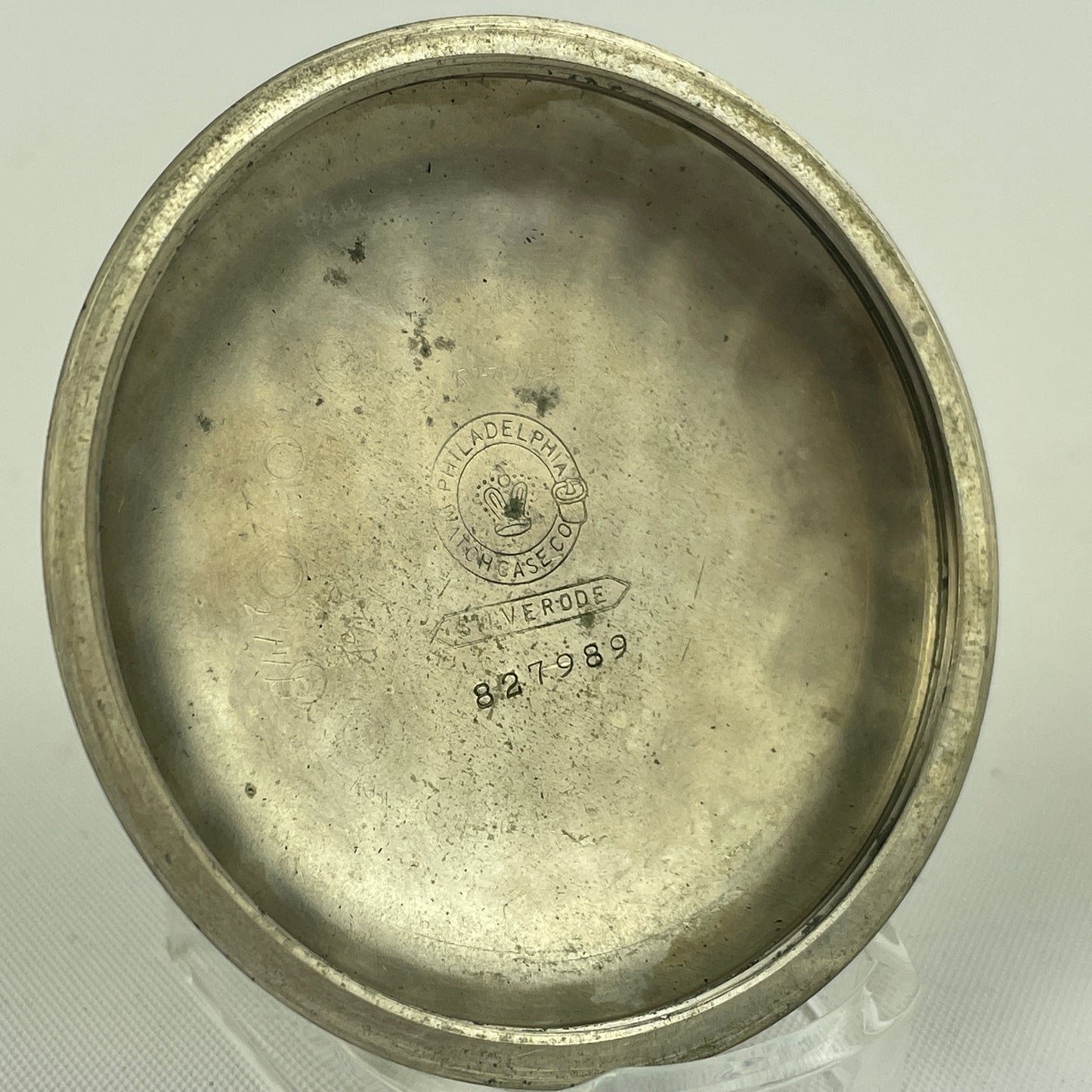 Jan Lot 88- American 18 Size Nickel Open Face Pocket Watch Case