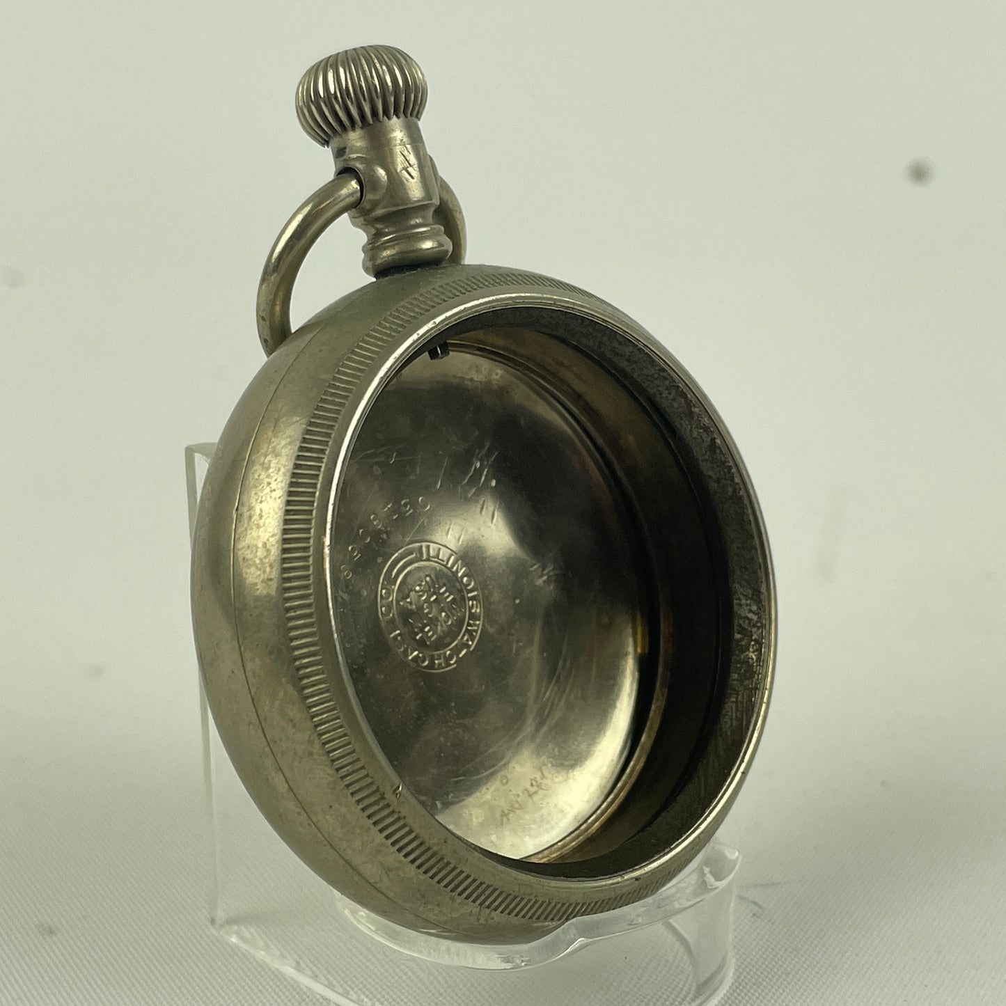 Jan Lot 90- American 18 Size Nickel Open Face Pocket Watch Case