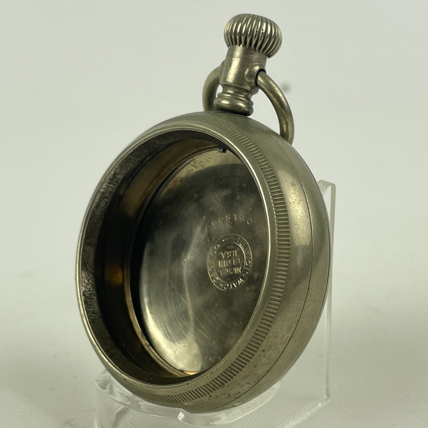 Jan Lot 90- American 18 Size Nickel Open Face Pocket Watch Case