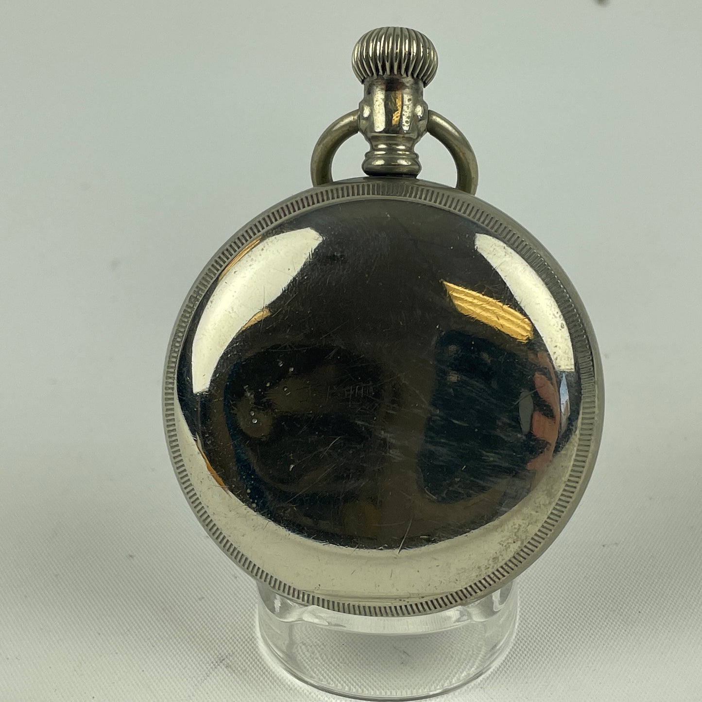 Jan Lot 90- American 18 Size Nickel Open Face Pocket Watch Case