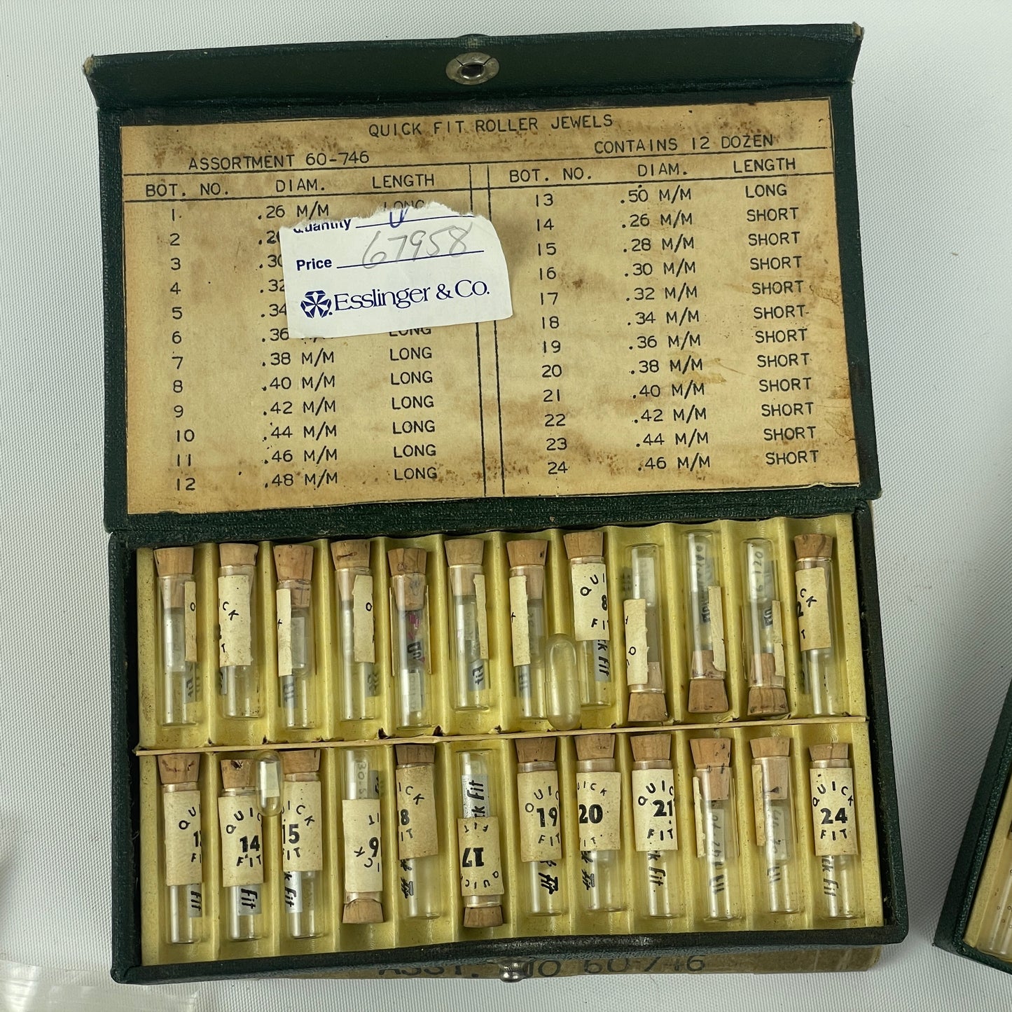 Jan Lot 94- Watchmaker’s Huge Selection of Pocket Watch Parts