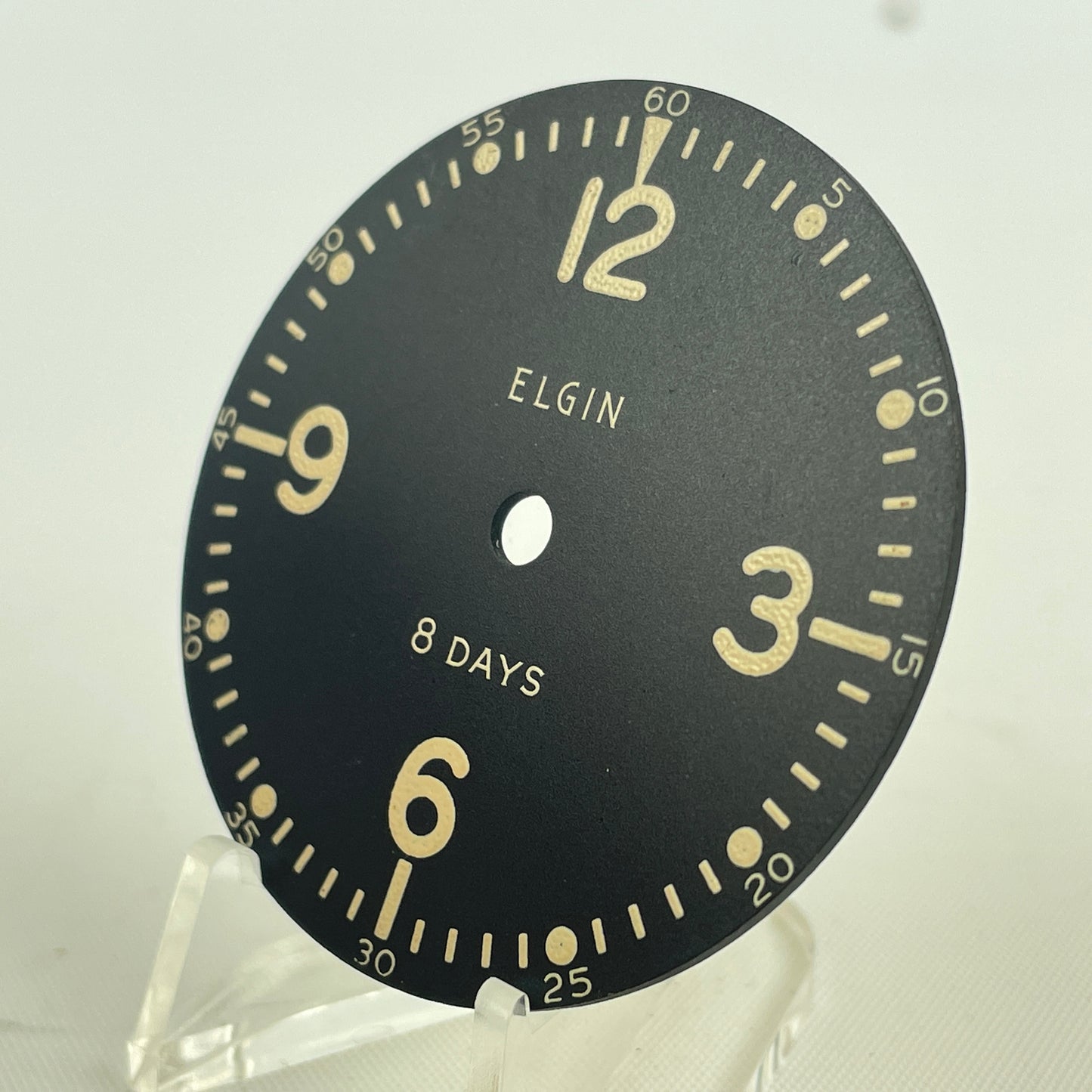 Jan Lot 112- Elgin NOS 22 Size Military Aircraft Dial