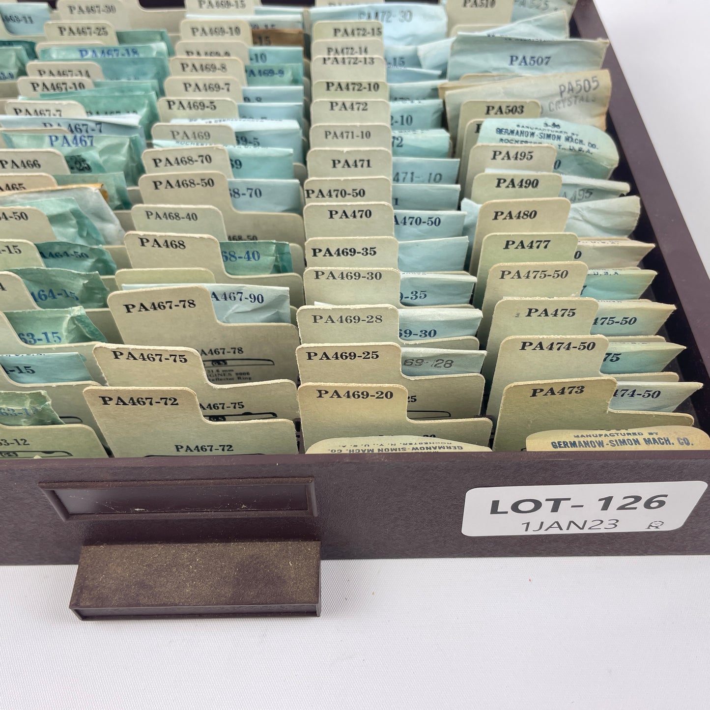 Jan Lot 126- NOS G-S PA (Waterproof) Crystal Tray
