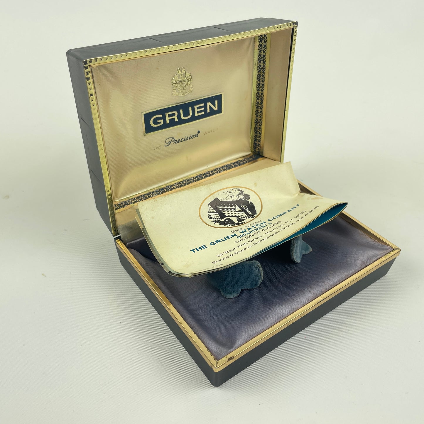 Jan Lot 133- Four (4) Gruen Genuine Factory Men’s Vintage Wristwatch Boxes