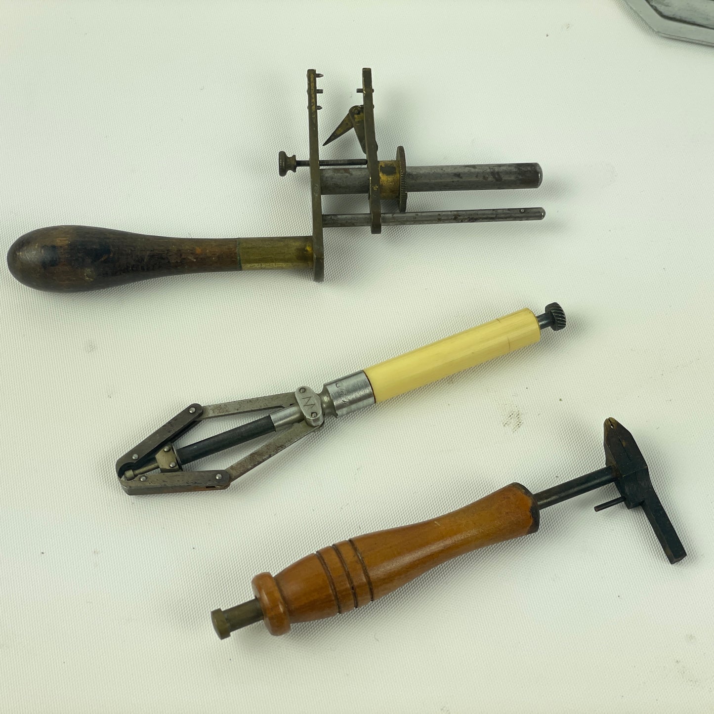 Jan Lot 135- Watchmaker’s Selection of Bench Tools