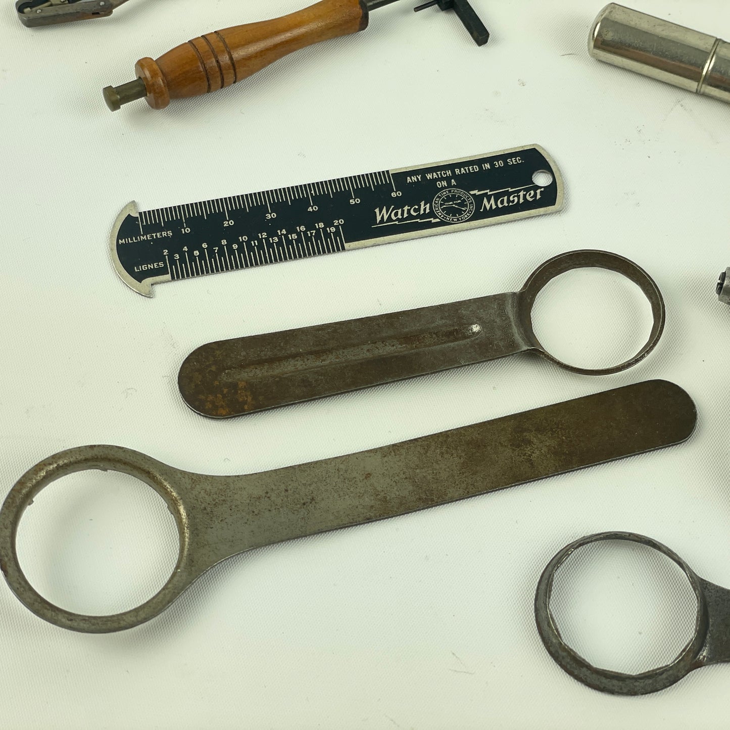 Jan Lot 135- Watchmaker’s Selection of Bench Tools