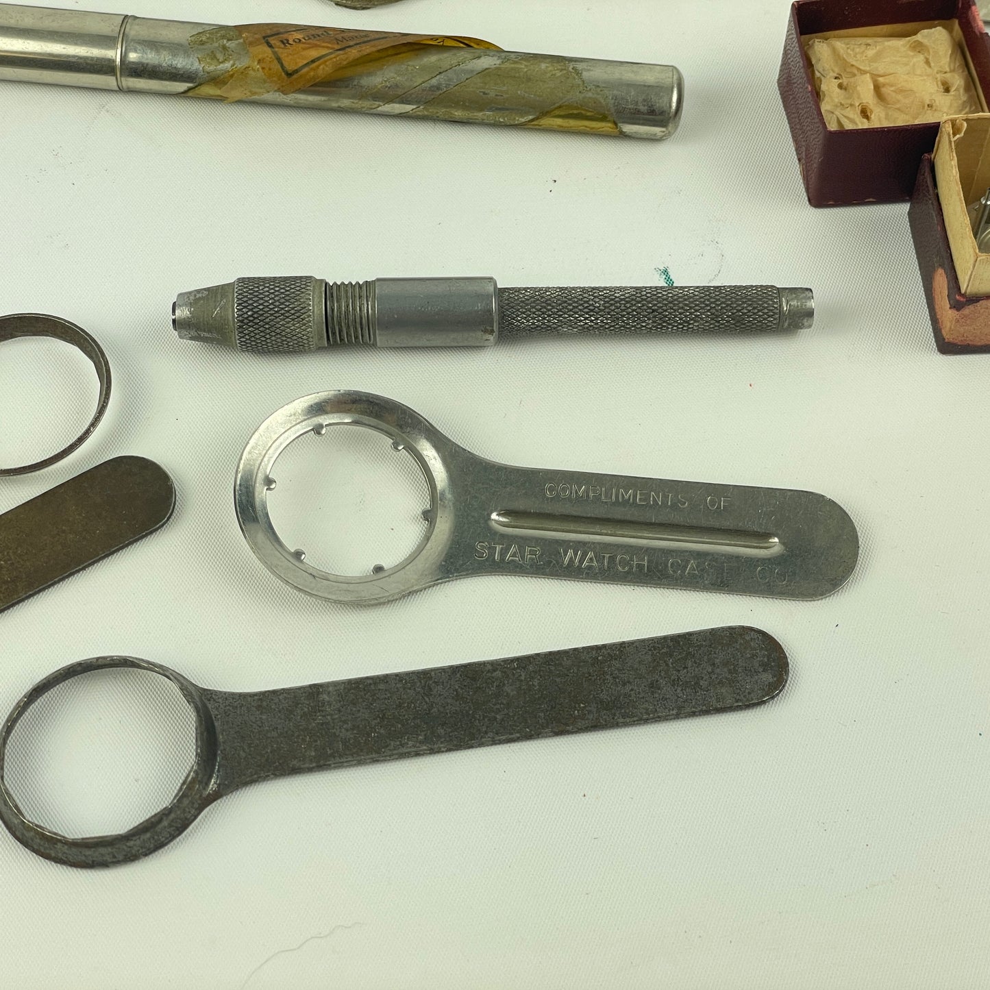Jan Lot 135- Watchmaker’s Selection of Bench Tools