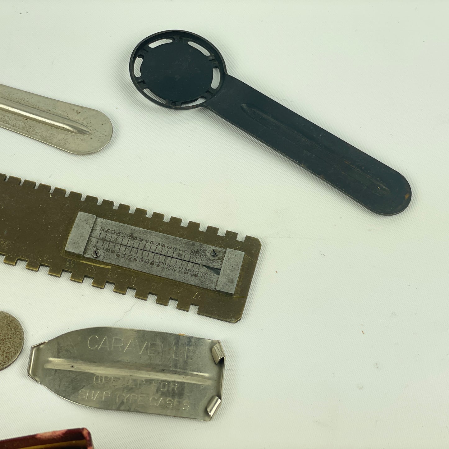 Jan Lot 135- Watchmaker’s Selection of Bench Tools