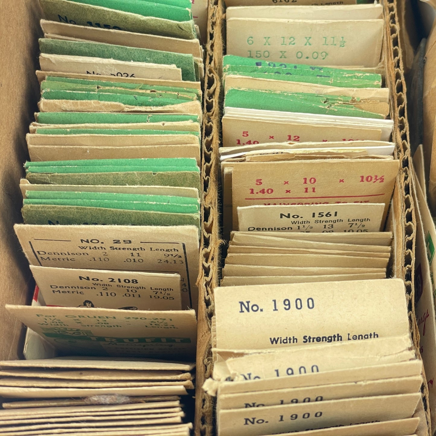 Jan Lot 138- Assortment of Blued Wristwatch Mainsprings