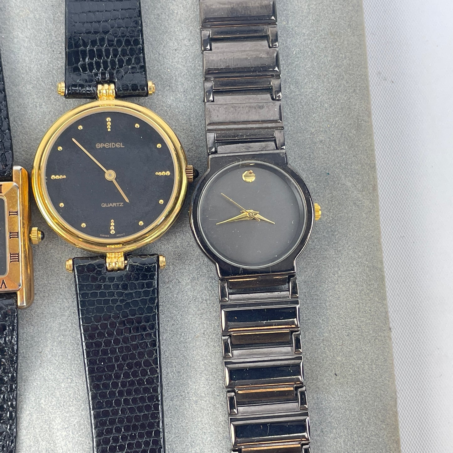 Jan Lot 142- Watchmaker’s Tray of Quartz Wristwatches