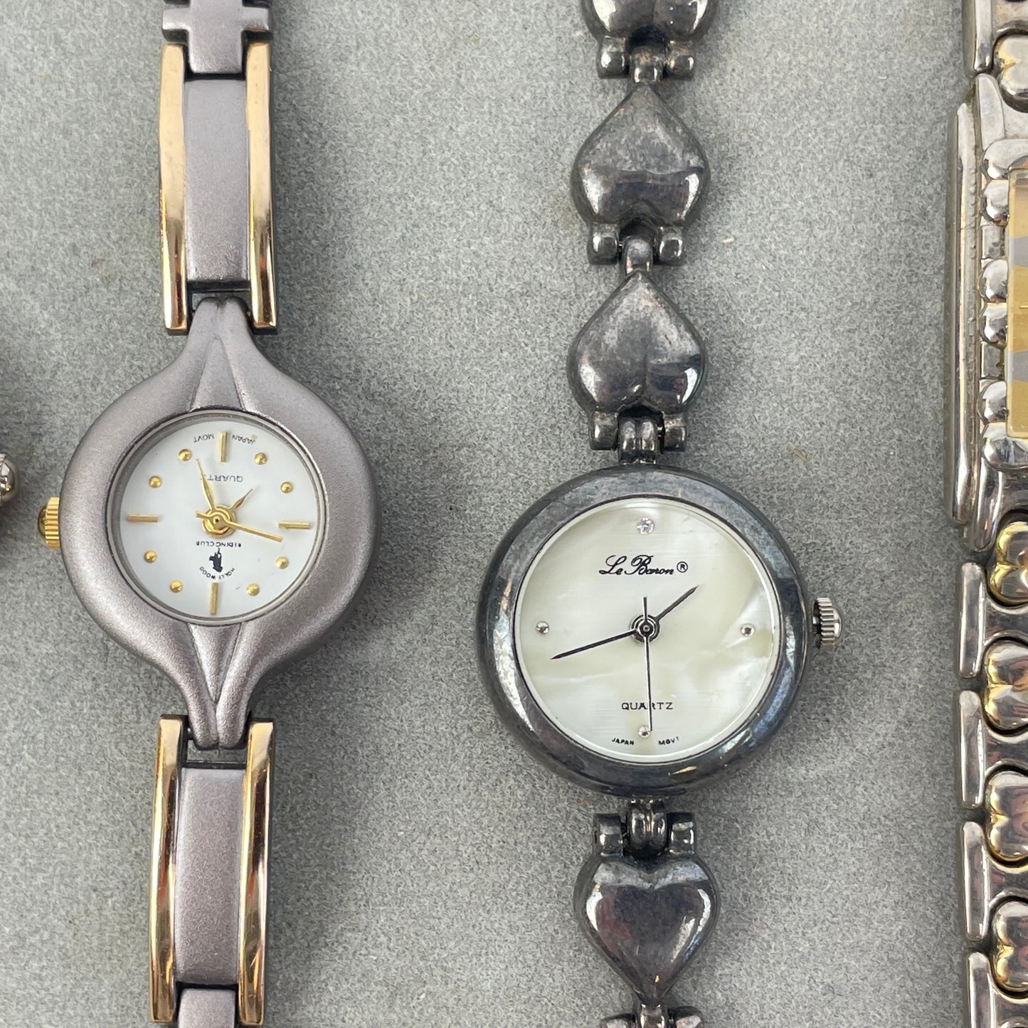 Jan Lot 143- Watchmaker’s Tray of Quartz Wristwatches