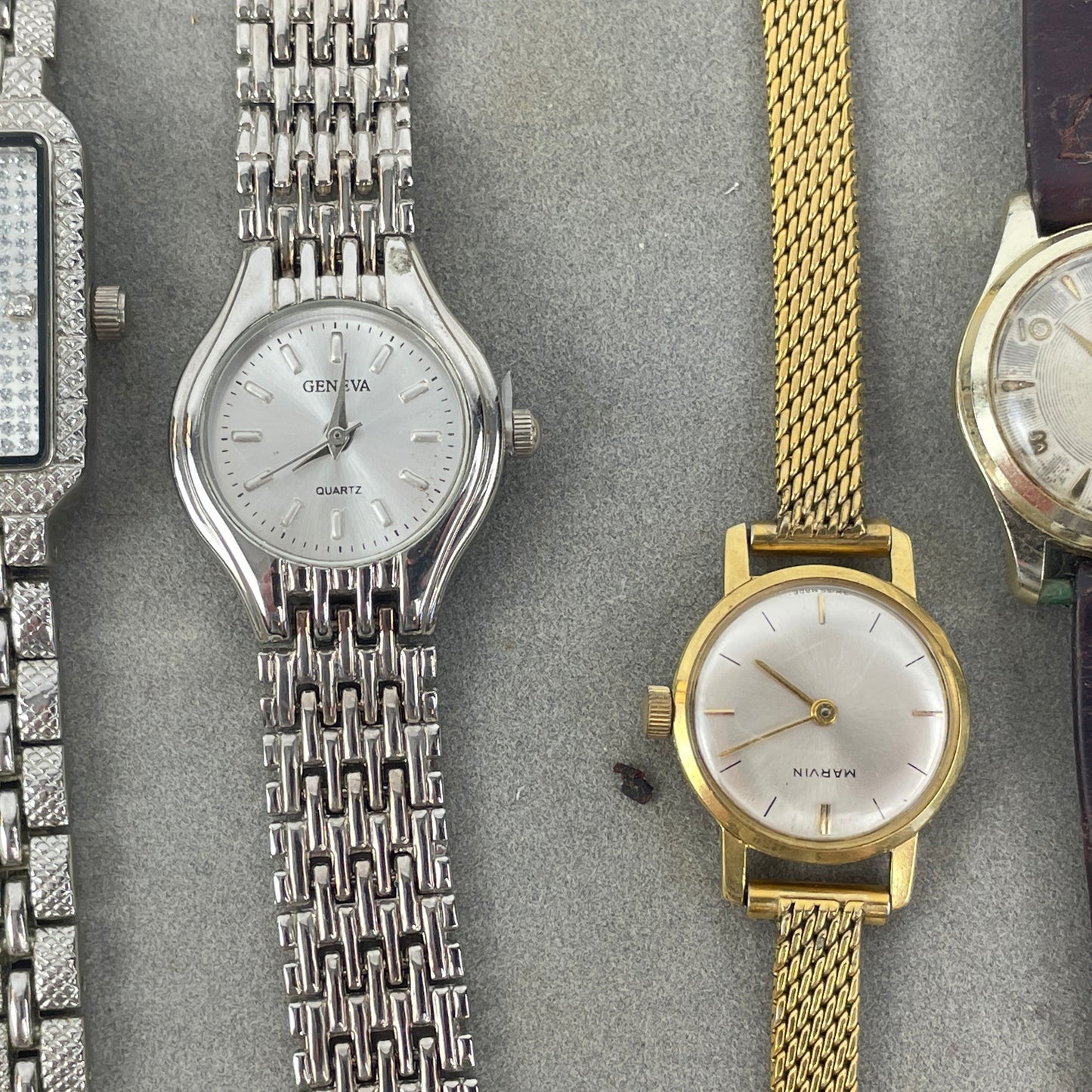 Jan Lot 143- Watchmaker’s Tray of Quartz Wristwatches