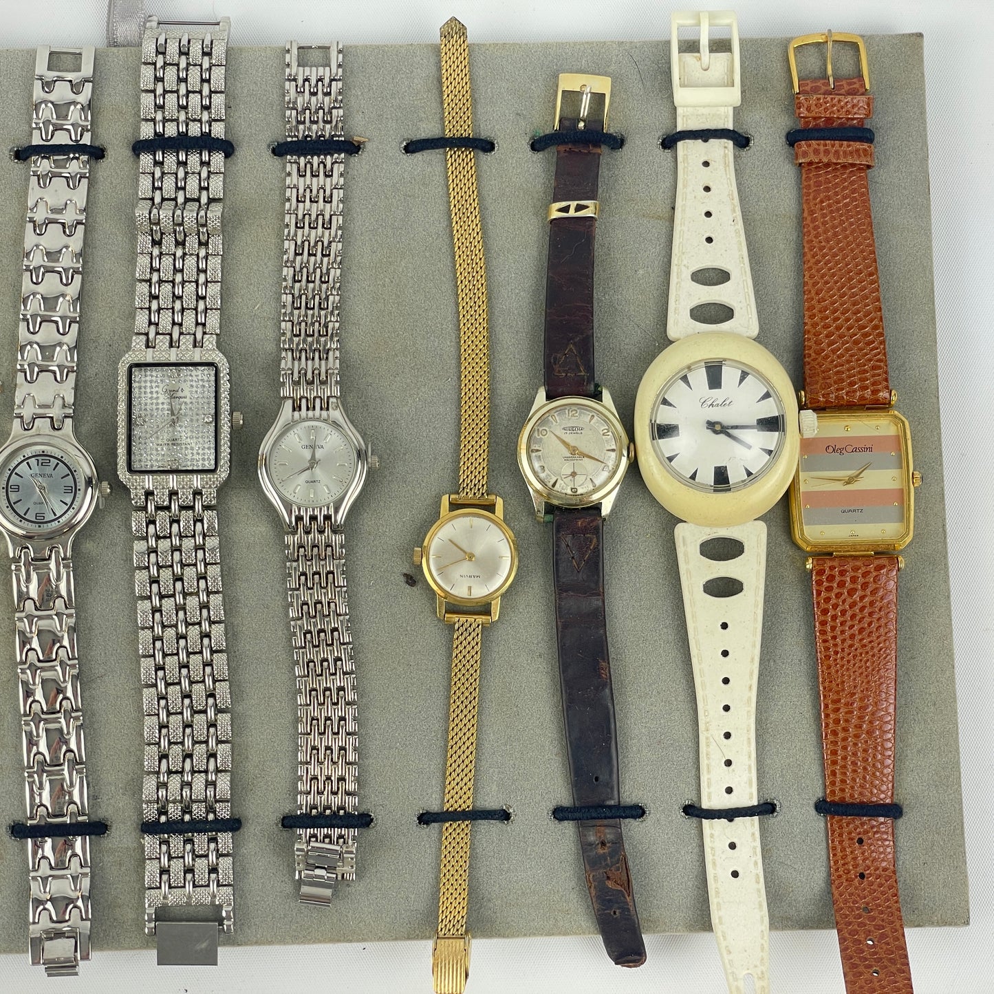 Jan Lot 143- Watchmaker’s Tray of Quartz Wristwatches