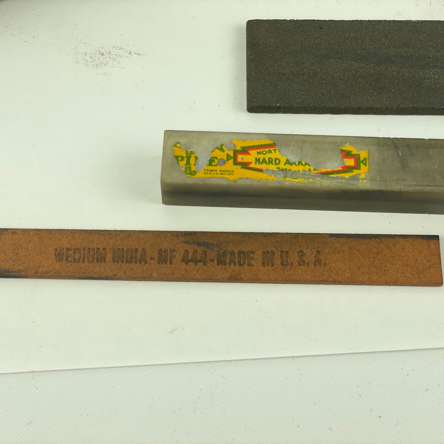 Jan Lot 146- Watchmaker’s Assortment of Hard Arkansas Stones & Other Stones
