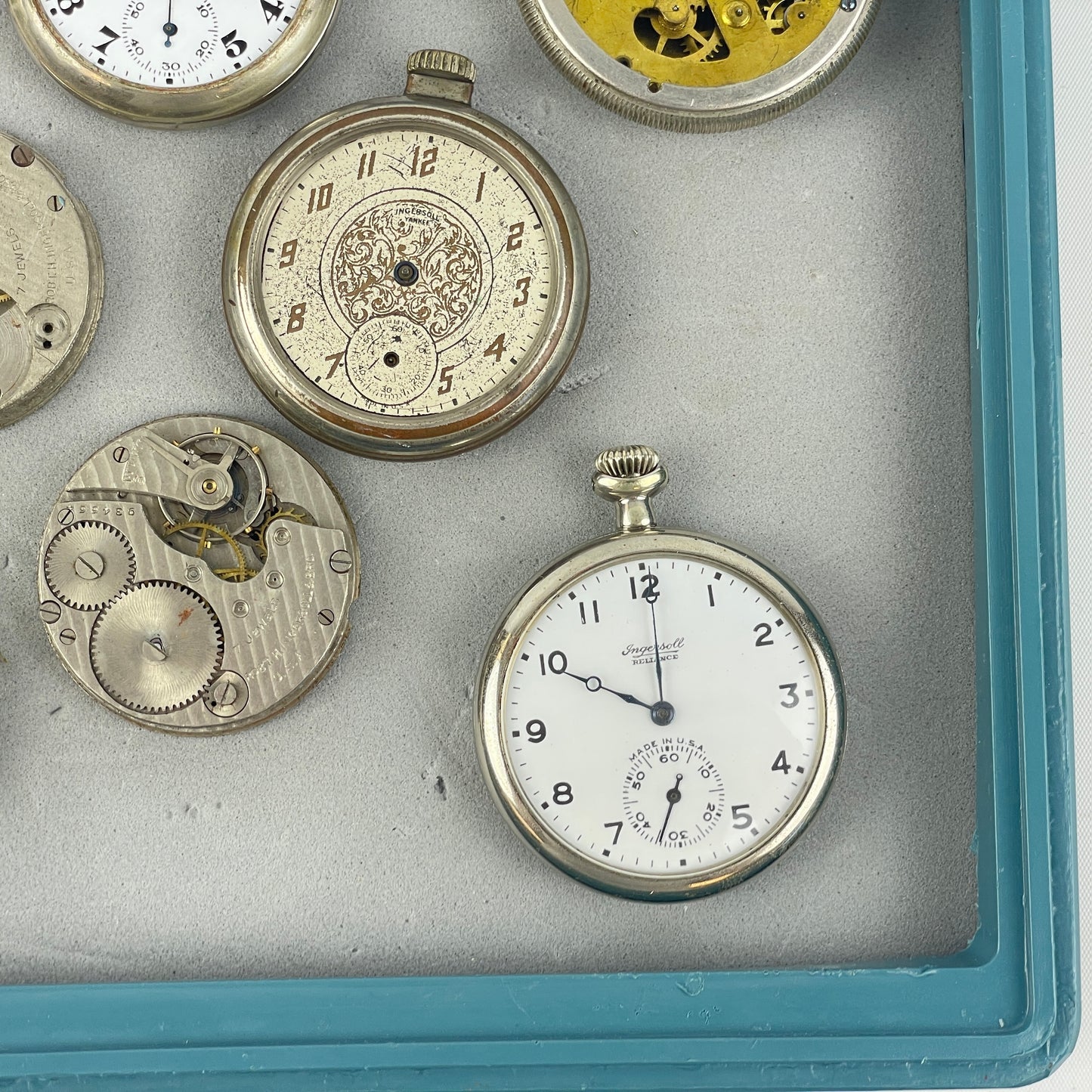 Jan Lot 148- Selection of Twelve Pocket Watches & Parts