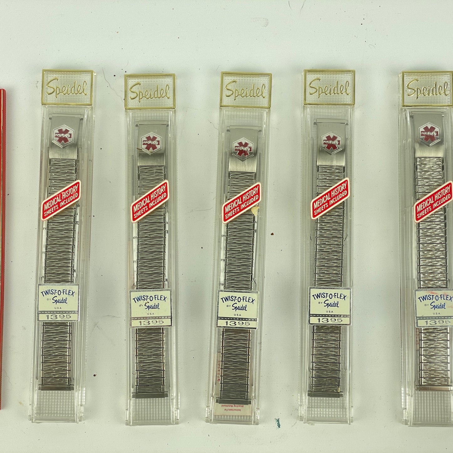 Jan Lot 152- Men’s Assortment of Ten Vintage NOS Metal Wristwatch Bracelets