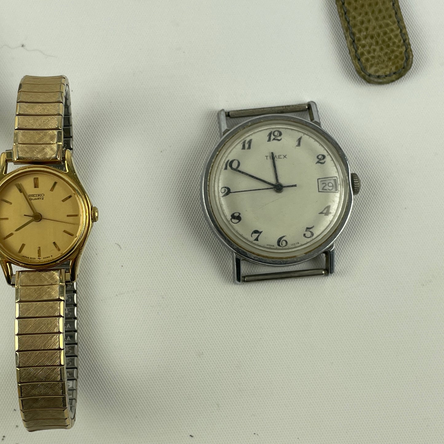 Lot 17- Seiko | Timex | Swiss Quartz & Mechanical Wristwatches