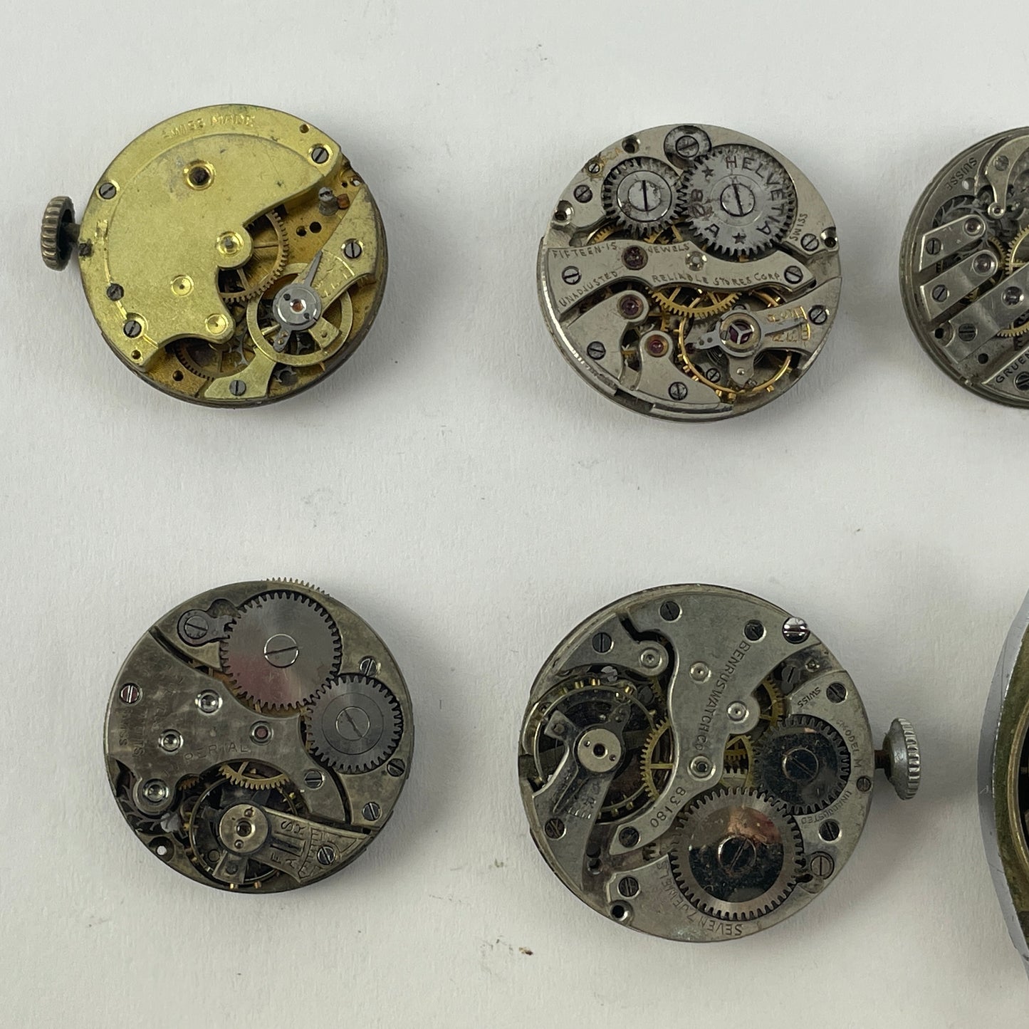 Lot 20-  Swiss Mechanical Movements, set of (14)