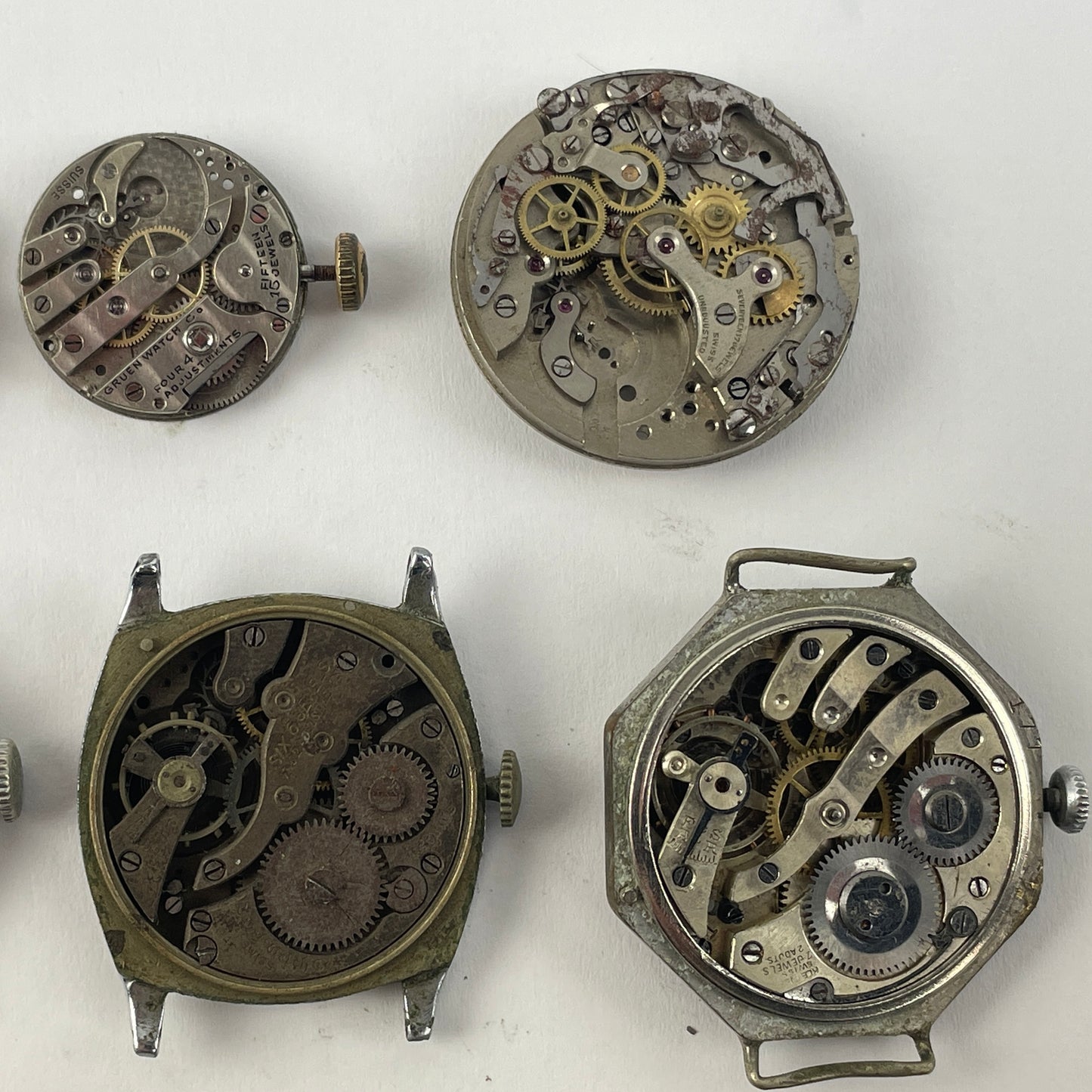 Lot 20-  Swiss Mechanical Movements, set of (14)