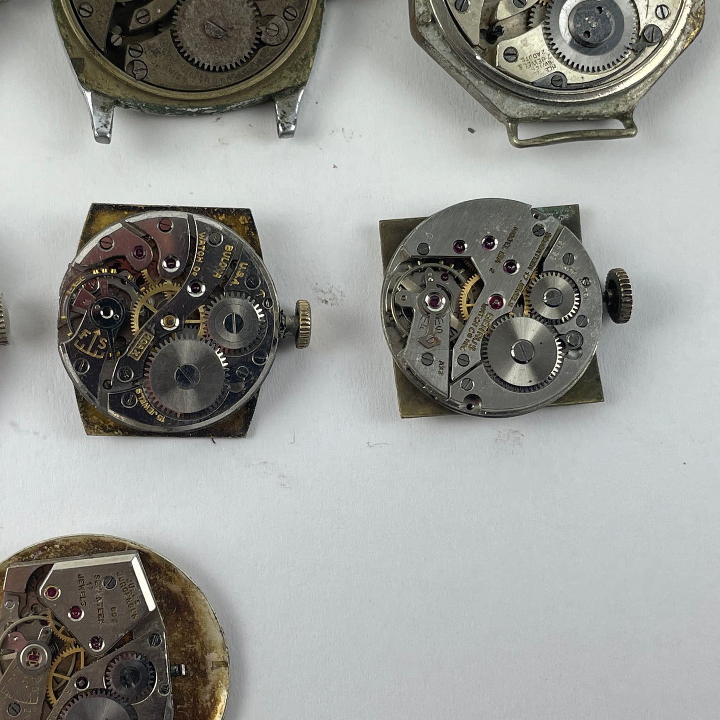 Lot 20-  Swiss Mechanical Movements, set of (14)