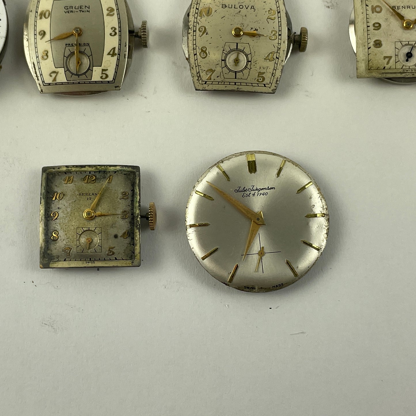 Lot 20-  Swiss Mechanical Movements, set of (14)