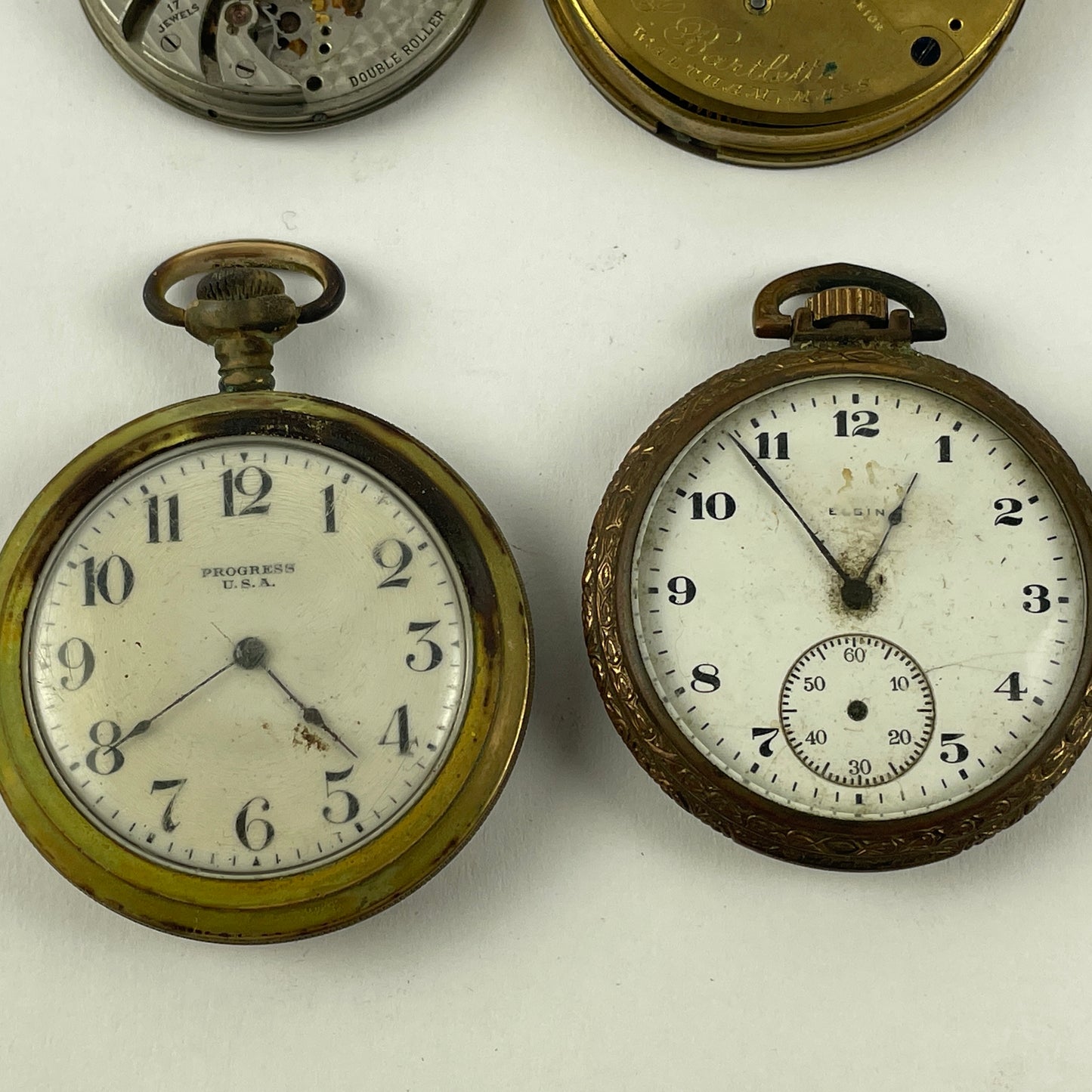 Lot 27- Elgin | Waltham |Seth Thomas | Columbus PW Movements