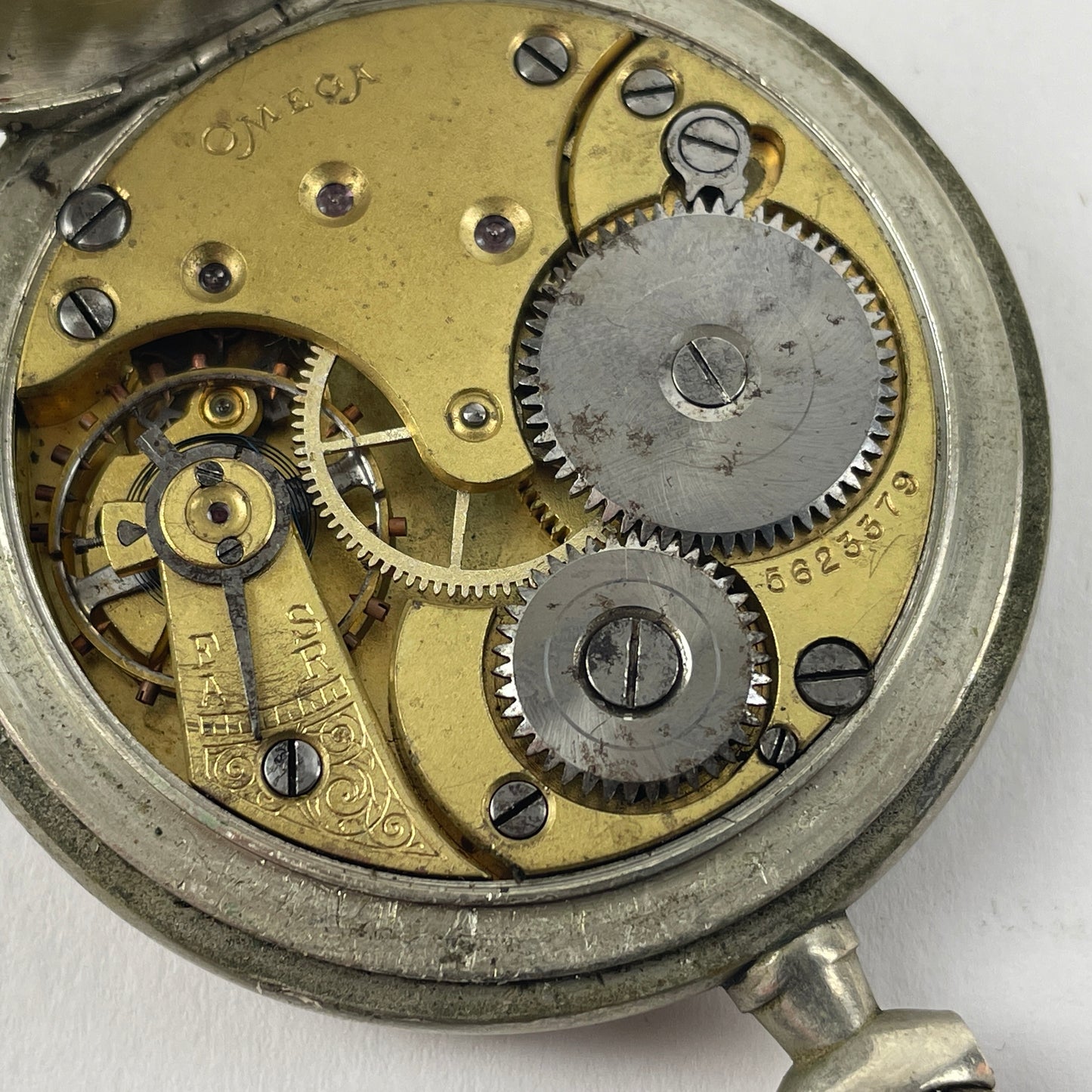 Lot 38- Omega Pocket Watch