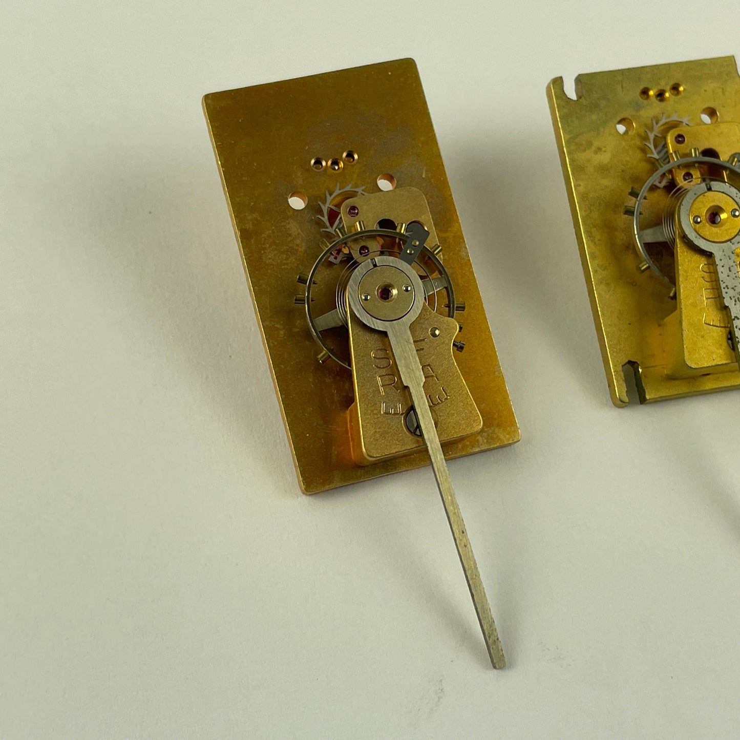 Lot 51- Vintage Swiss Clock Platform Escapements, set of (3)
