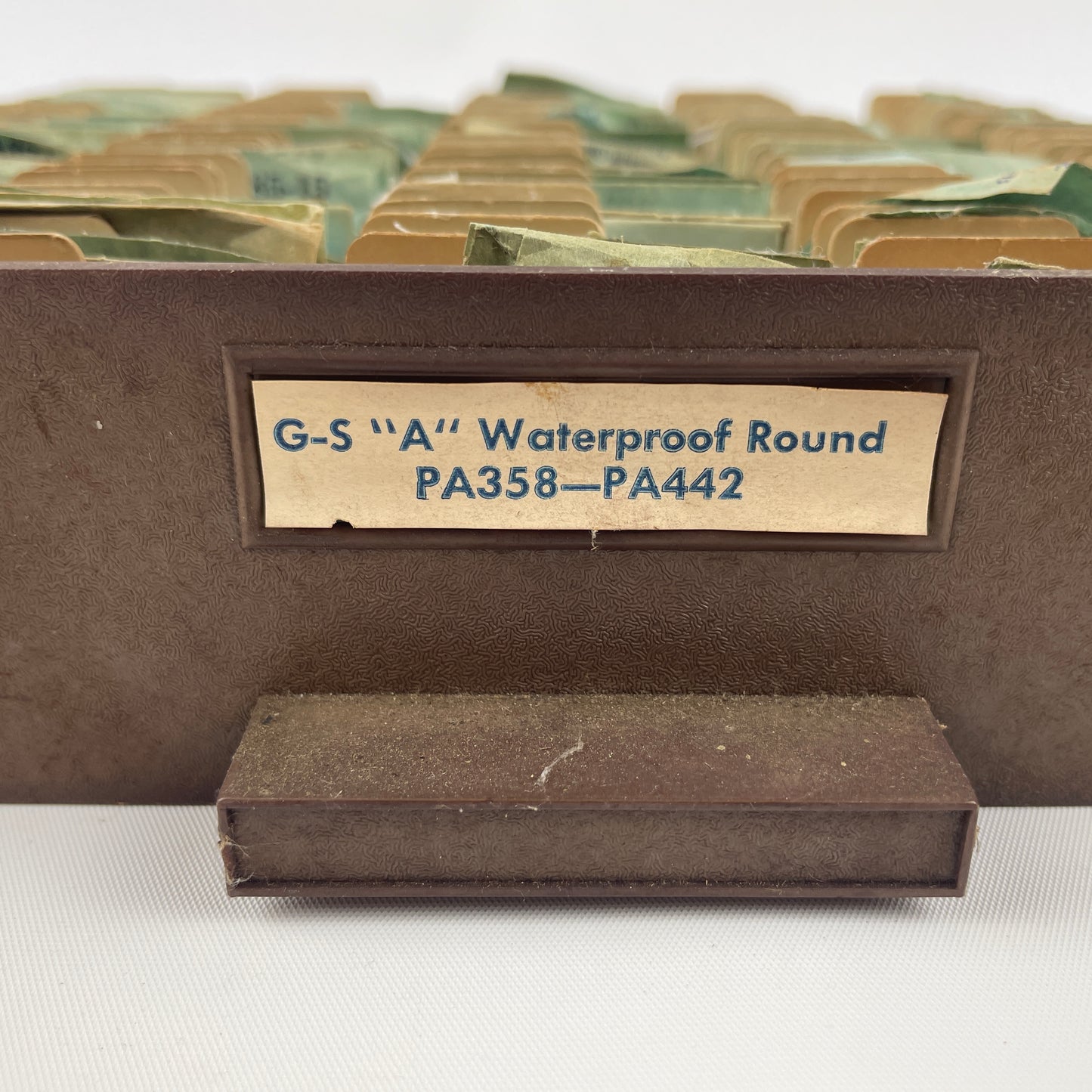 Lot 34- G-S PA “Waterproof Round” Crystal Tray