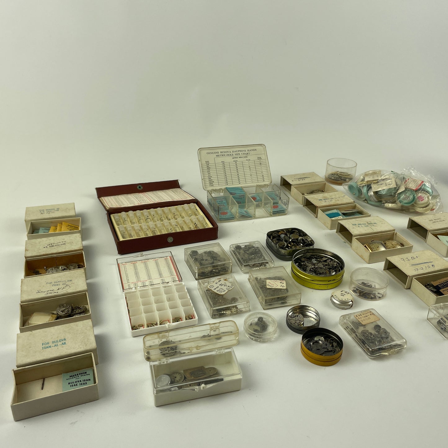 Lot 62- Swiss Mechanical Parts Assortment