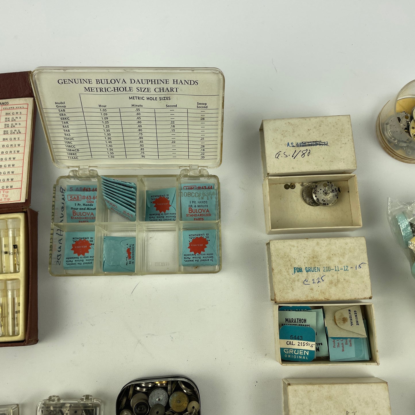 Lot 62- Swiss Mechanical Parts Assortment