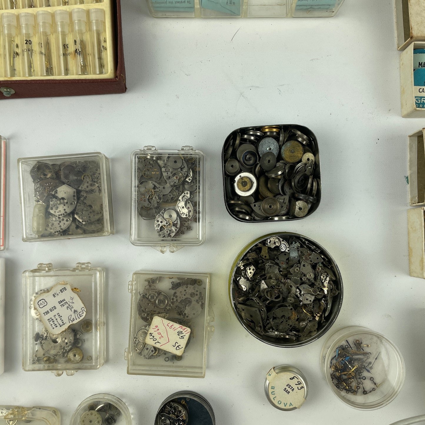 Lot 62- Swiss Mechanical Parts Assortment