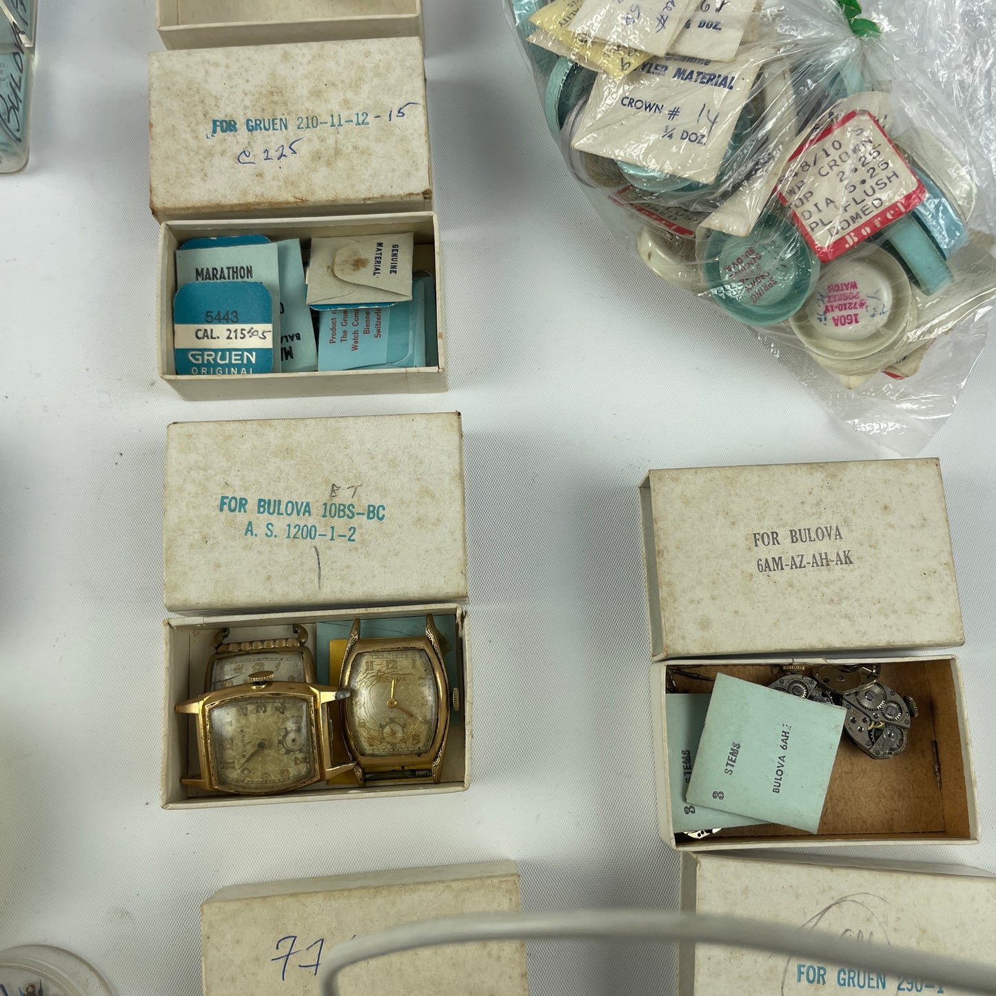 Lot 62- Swiss Mechanical Parts Assortment